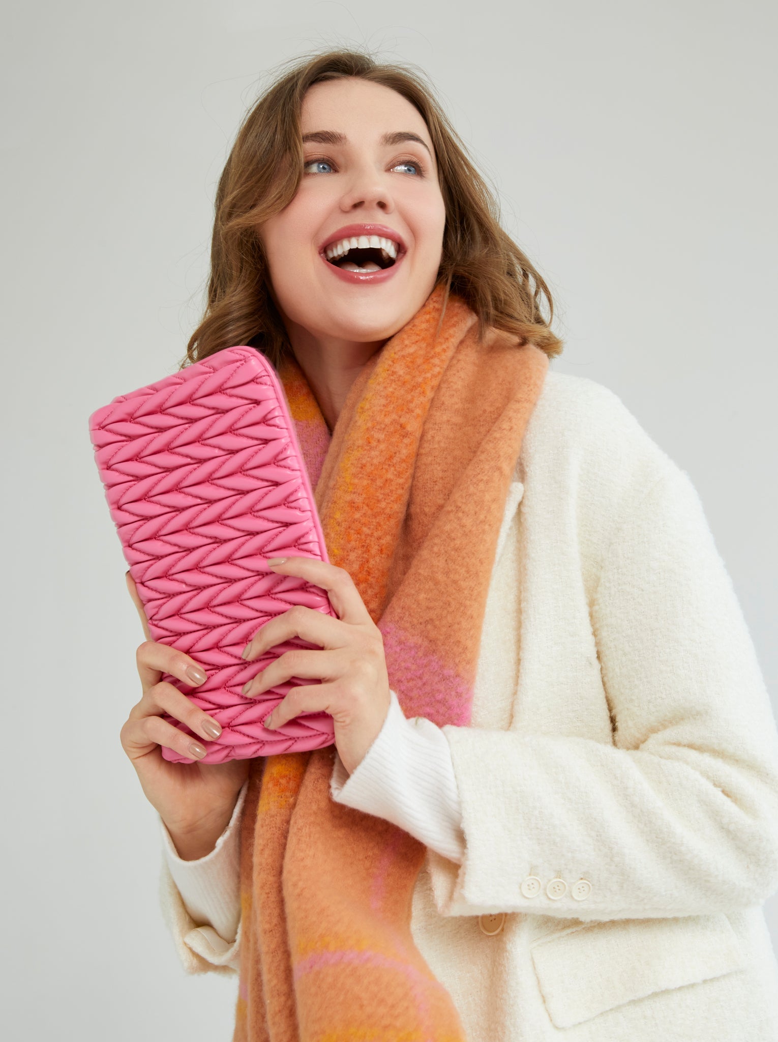 Shiraleah Jody Zip Pouch PINK