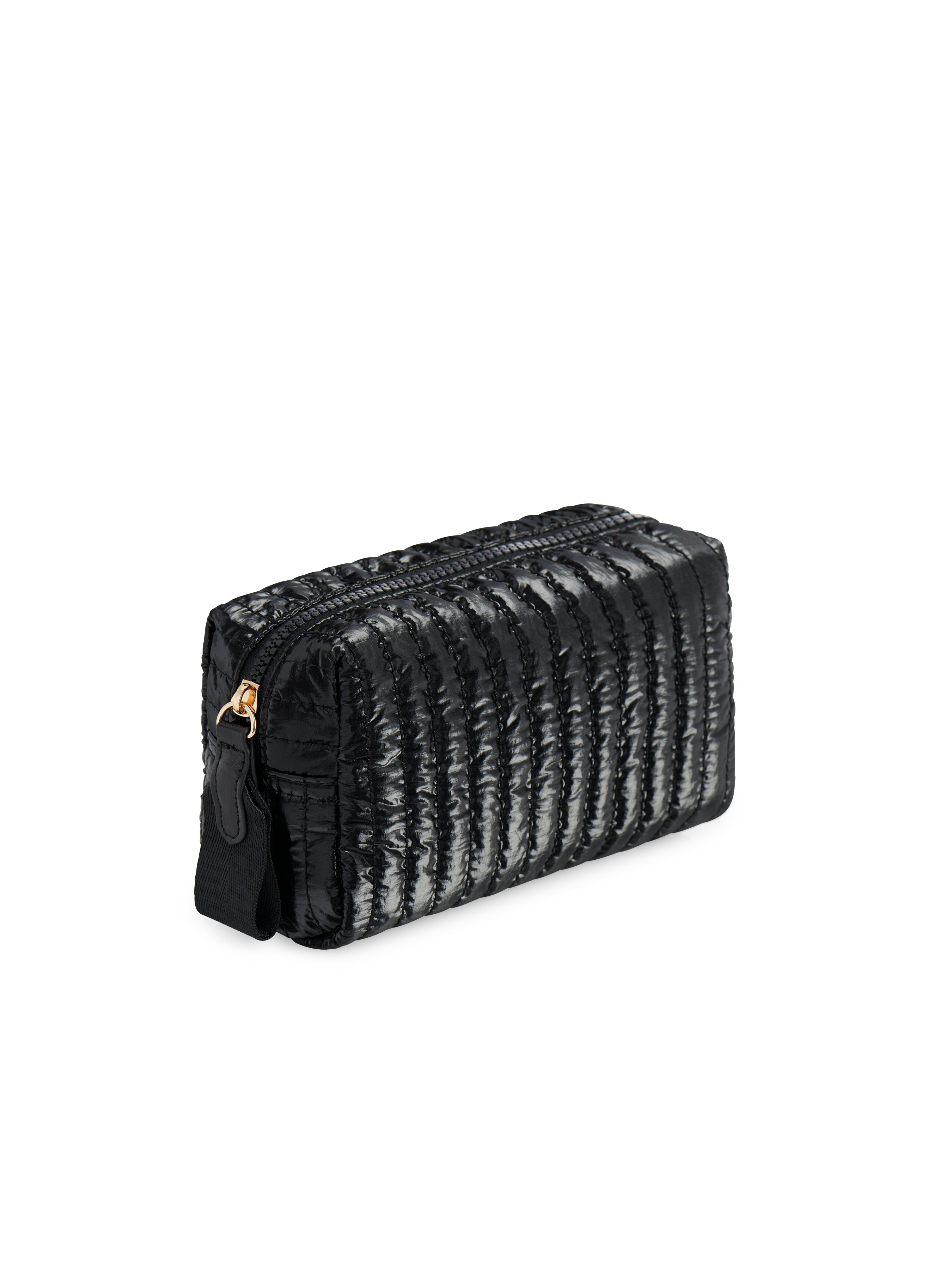 Shiraleah Logan Small Boxy Cosmetic Pouch ONYX