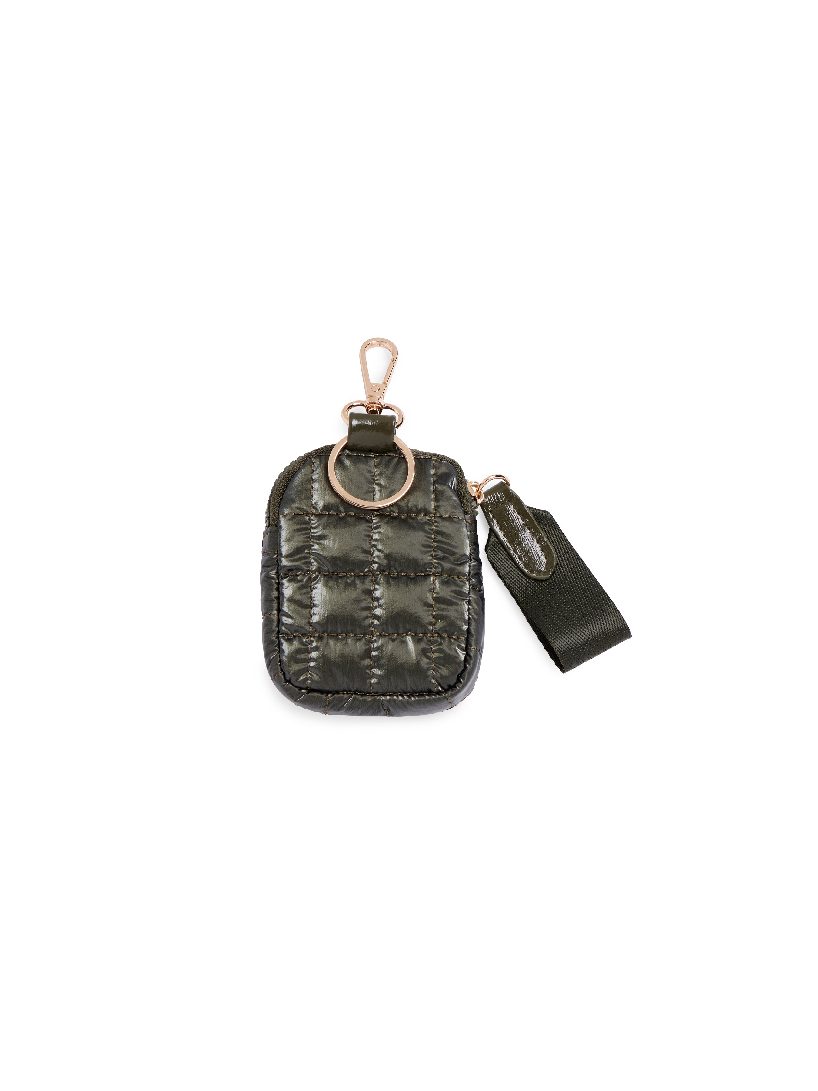Shiraleah Logan Clip-On Pouch OLIVE