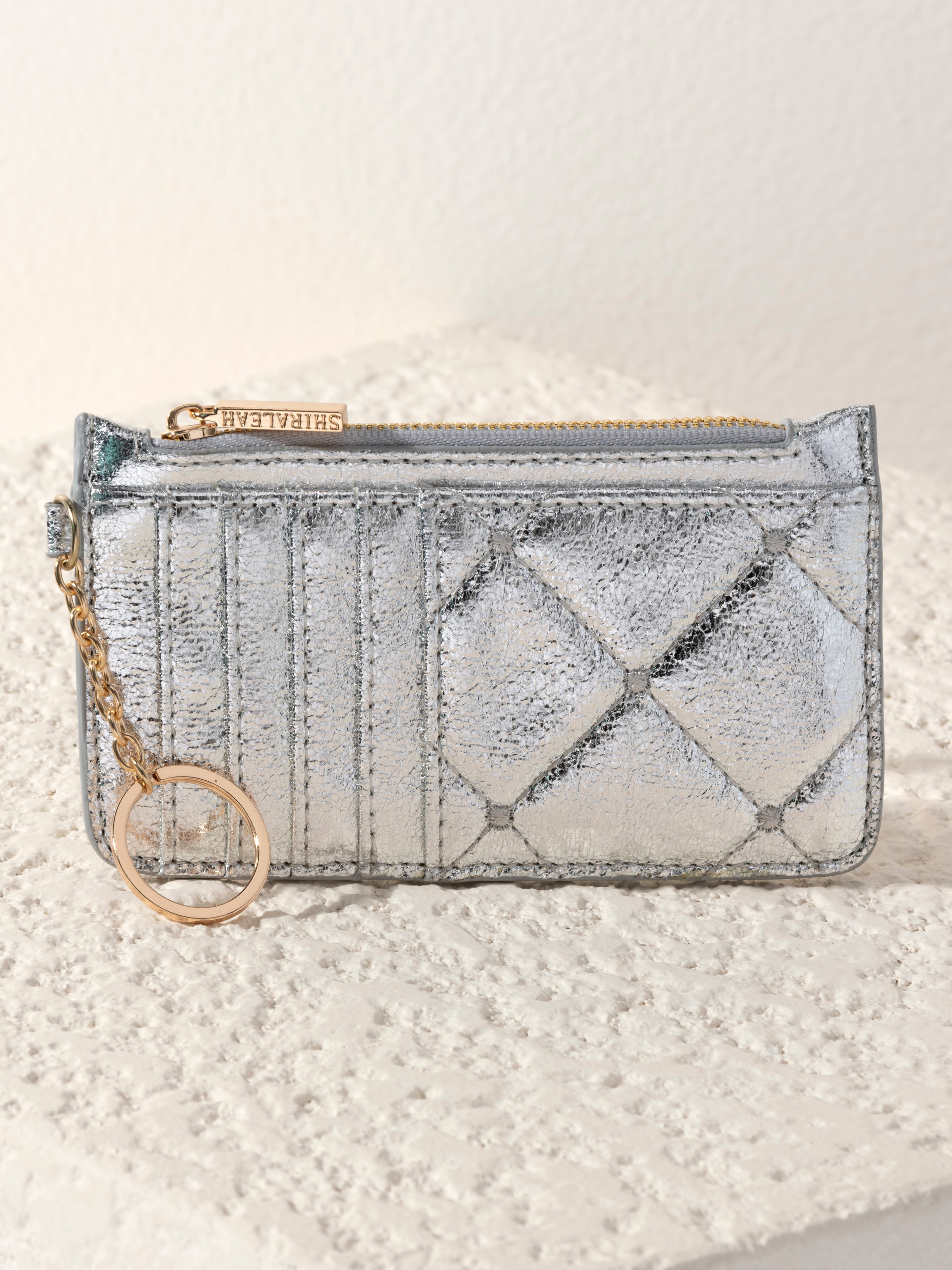 Shiraleah Mademoiselle Card Case SILVER