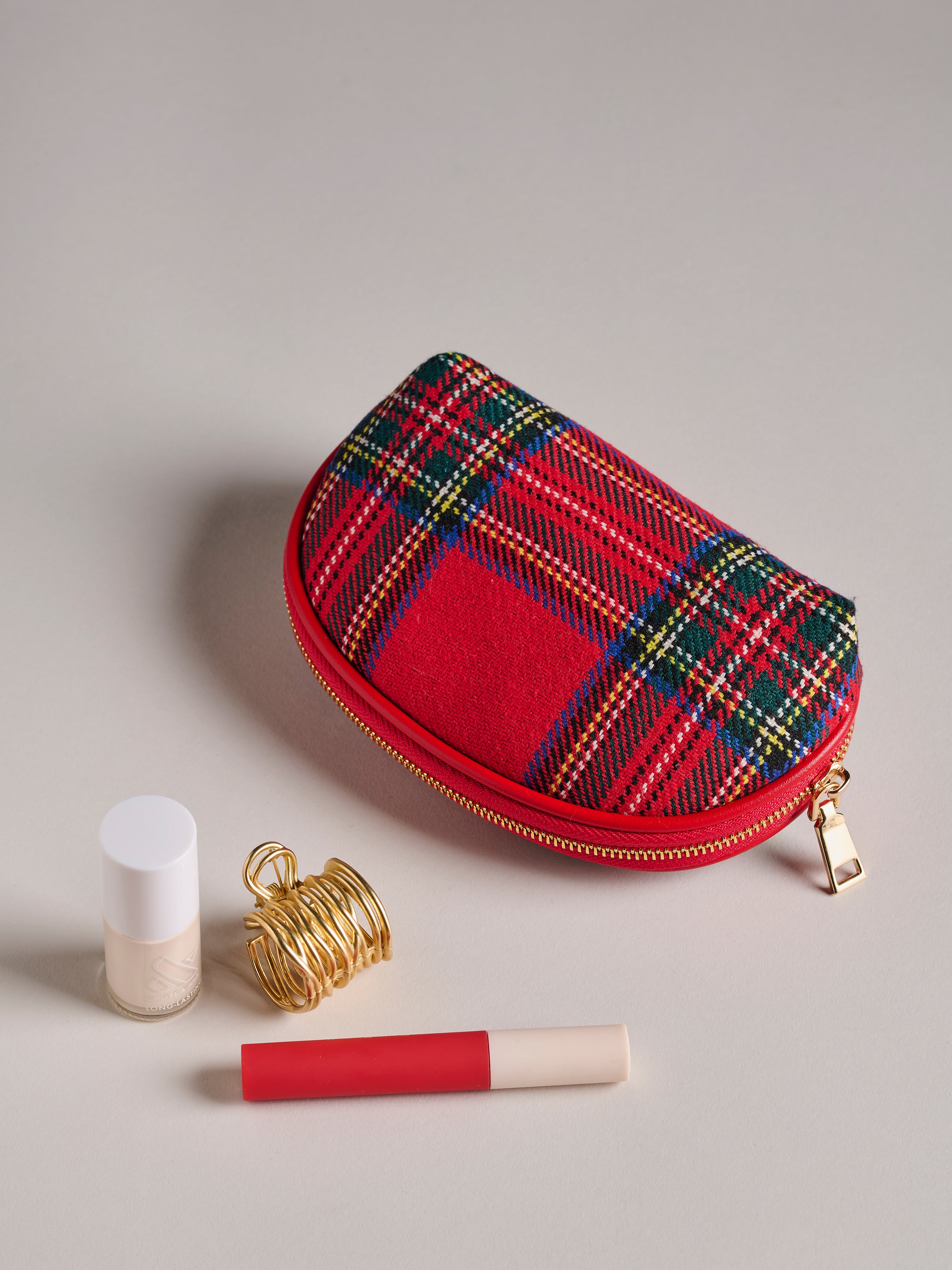 Shiraleah Scottie Zip Pouch RED