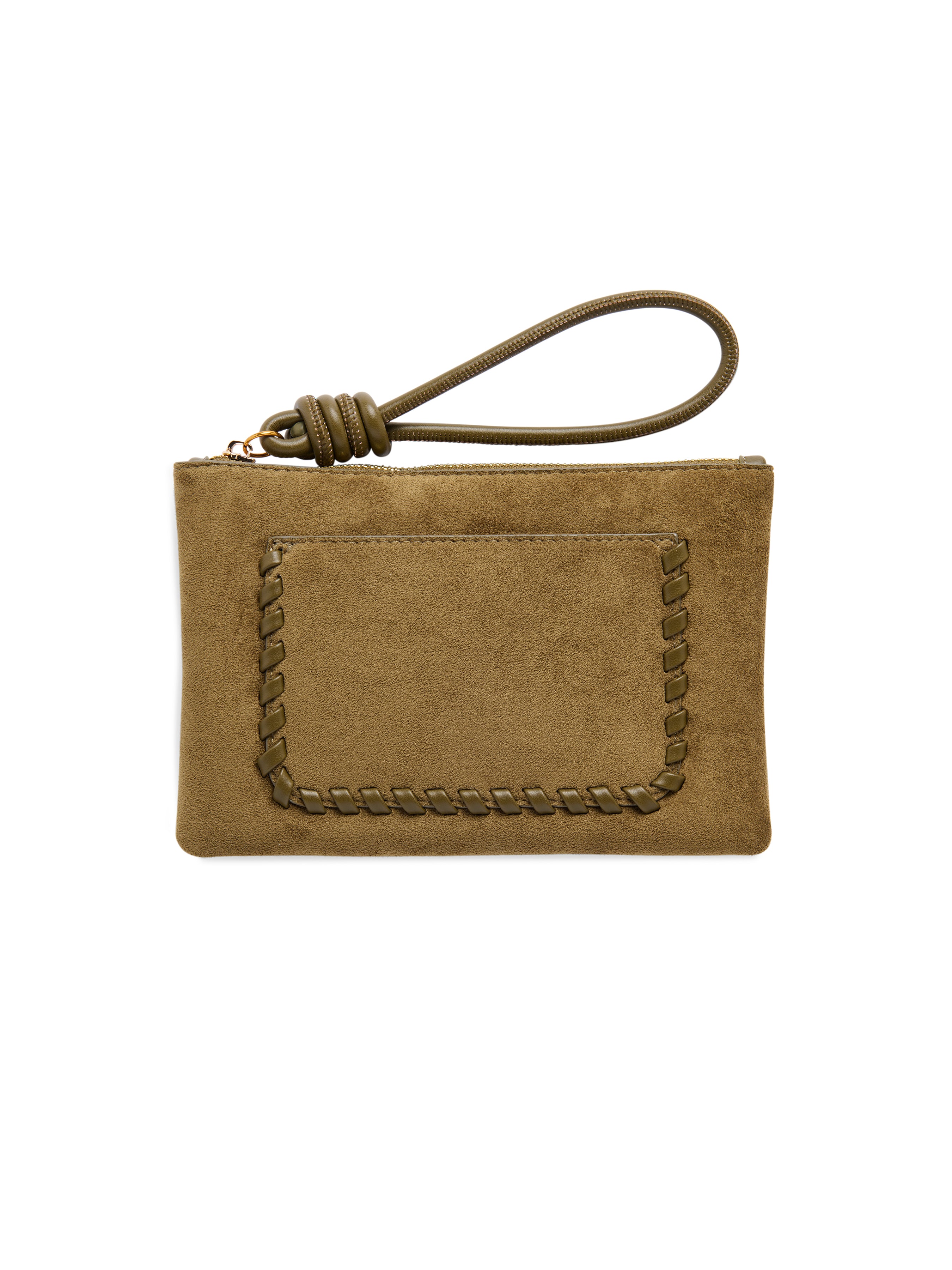 Shiraleah Paige Wristlet/Zip Pouch OLIVE / OS