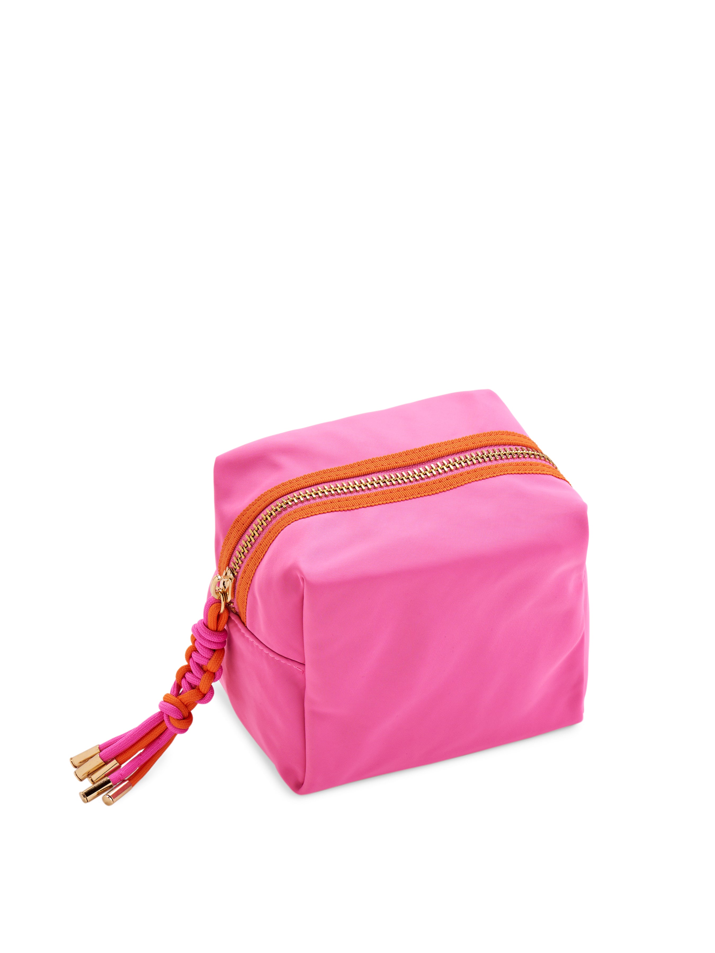 Shiraleah Jet Small Boxy Zip Pouch PINK / OS