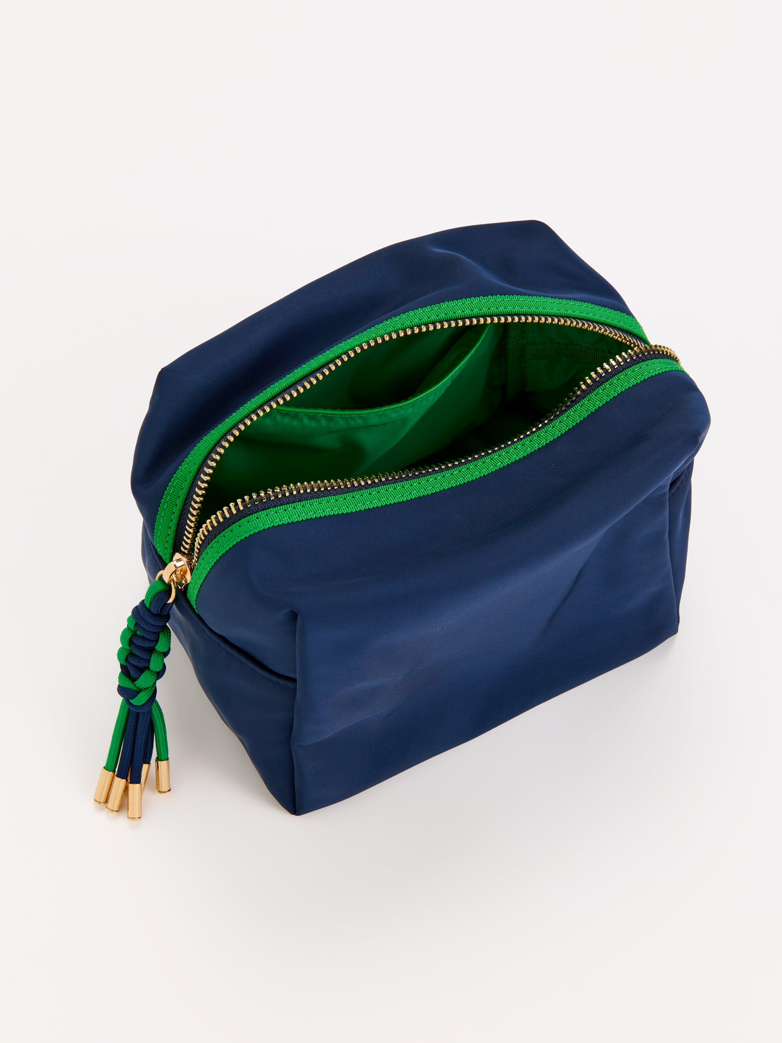 Shiraleah Jet Large Boxy Zip Pouch NAVY / OS