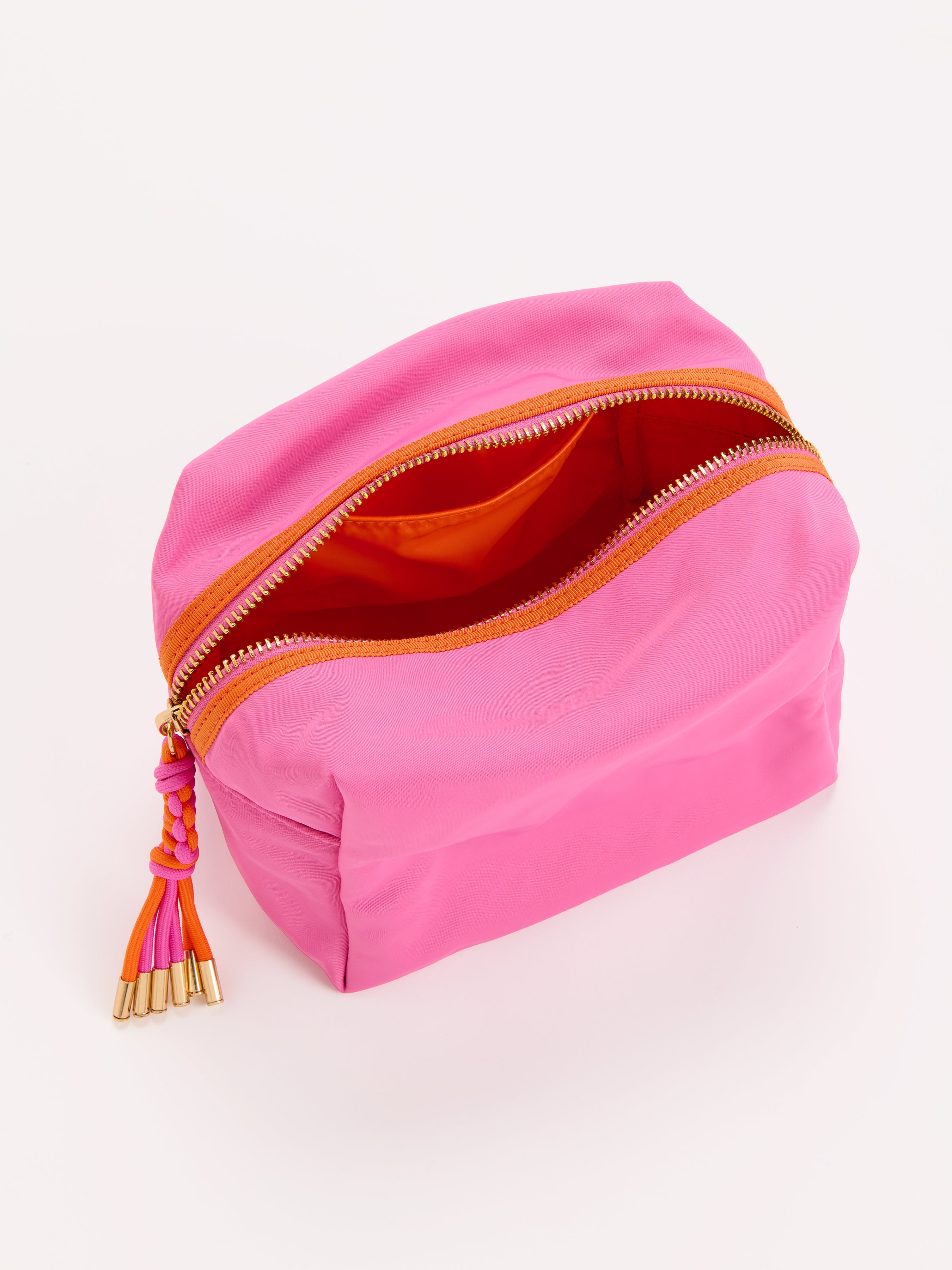Shiraleah Jet Large Boxy Zip Pouch PINK / OS