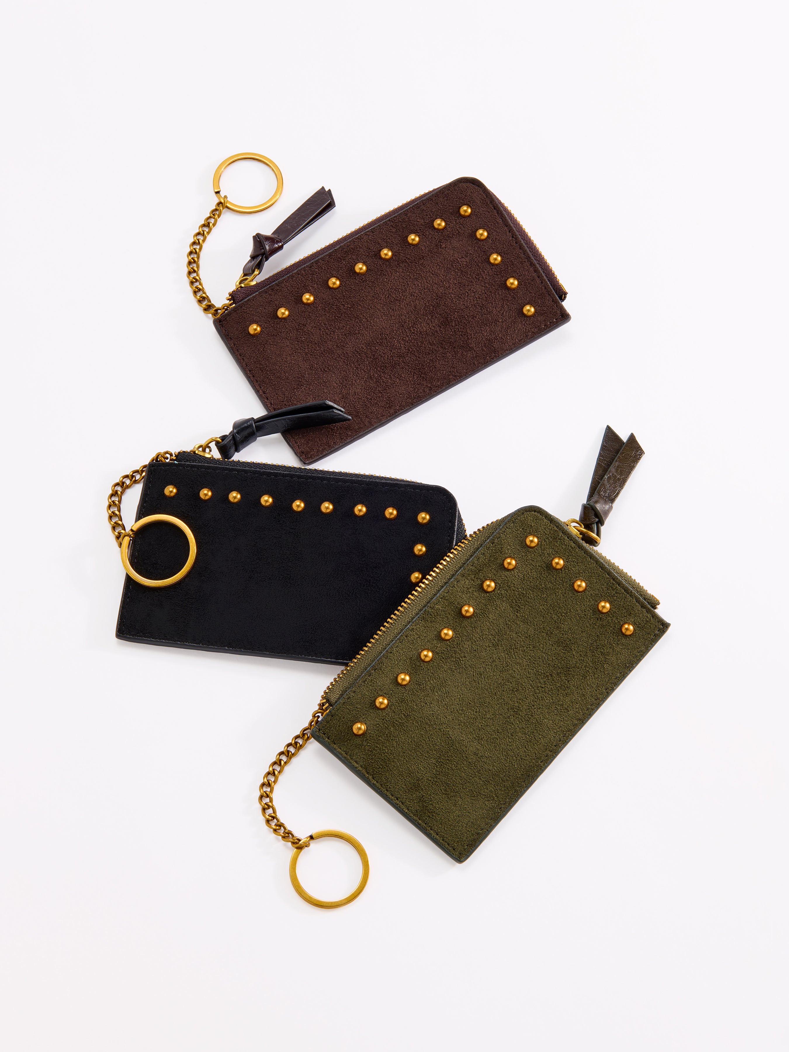 Shiraleah Lennon Card Case/Key Ring BLACK / OS