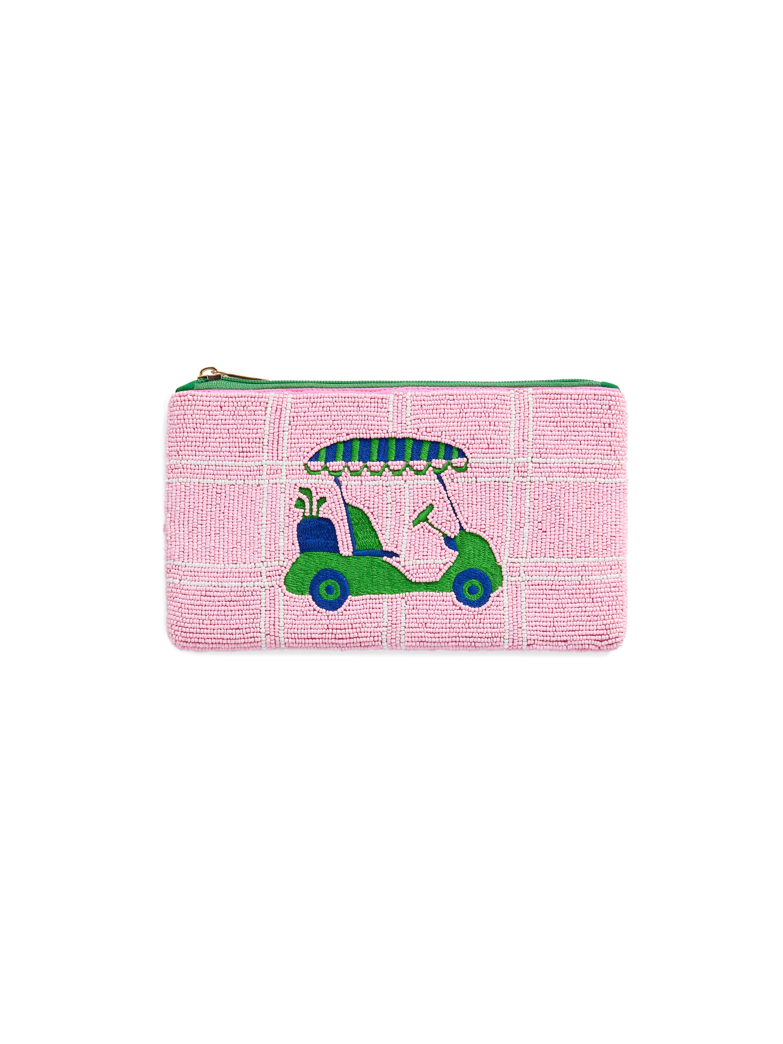 Shiraleah Birdie Zip Pouch, Pink