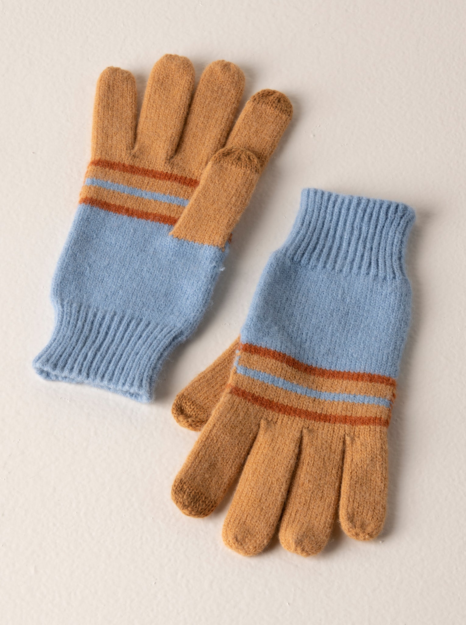 Shiraleah Rory Touchscreen Gloves, Sky