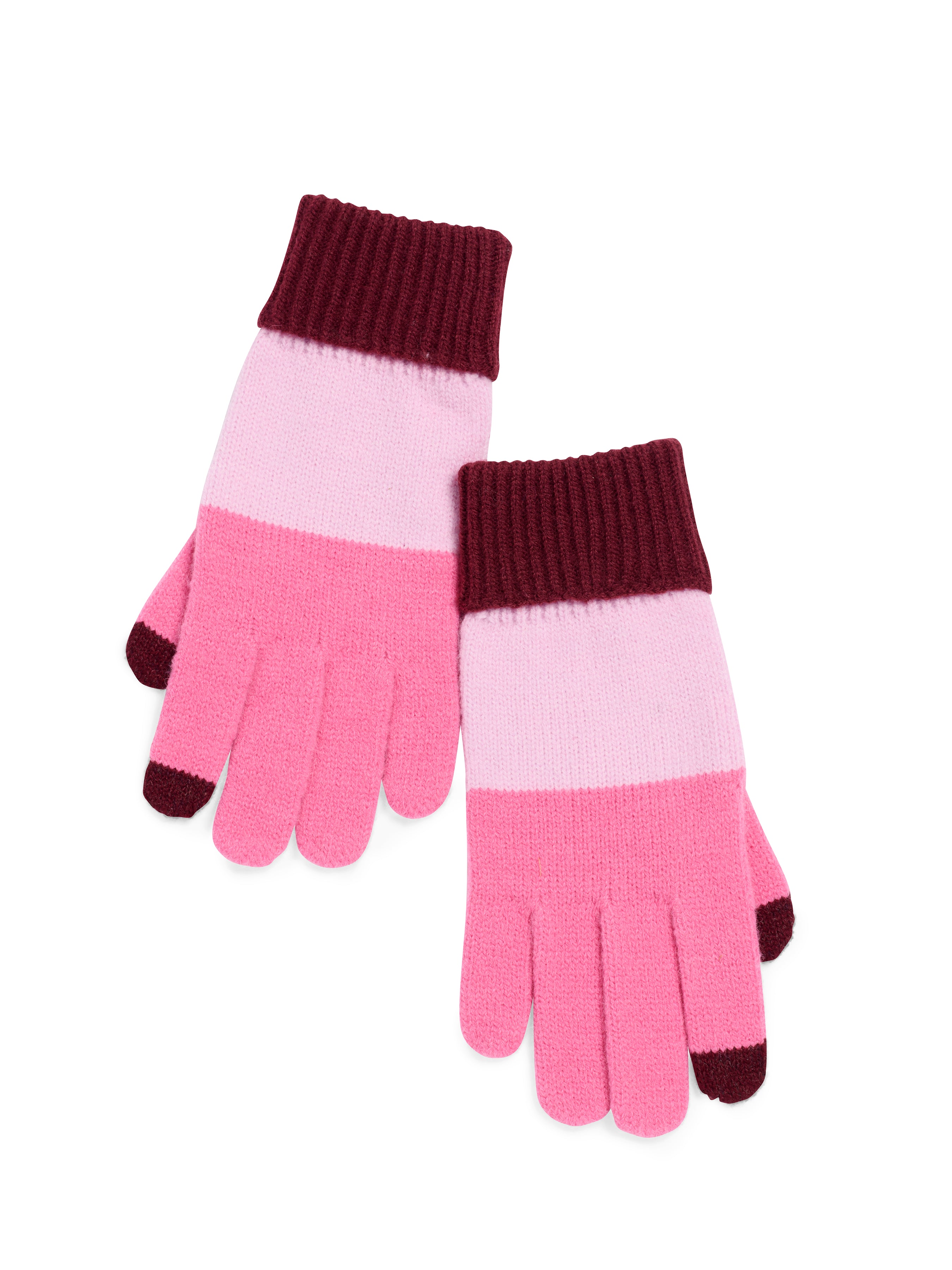 Shiraleah Charlotte Touchscreen Gloves WINE