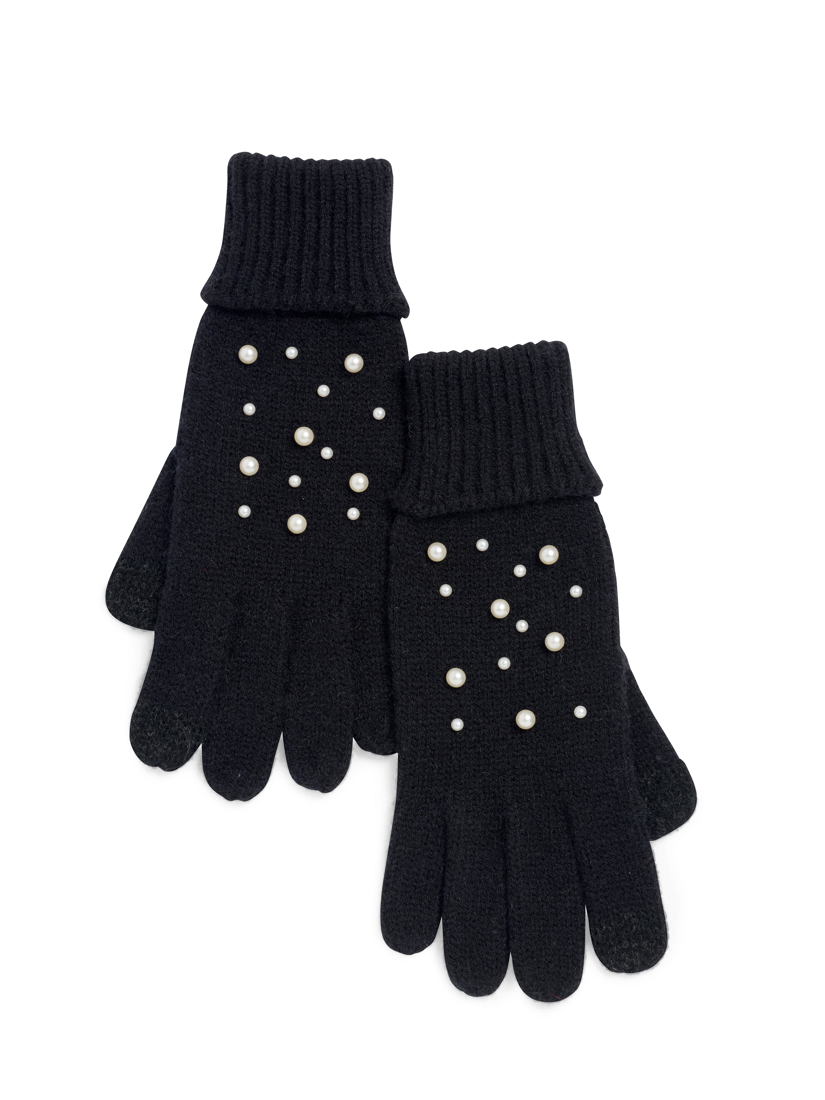 Shiraleah Perla Touchscreen Gloves BLACK