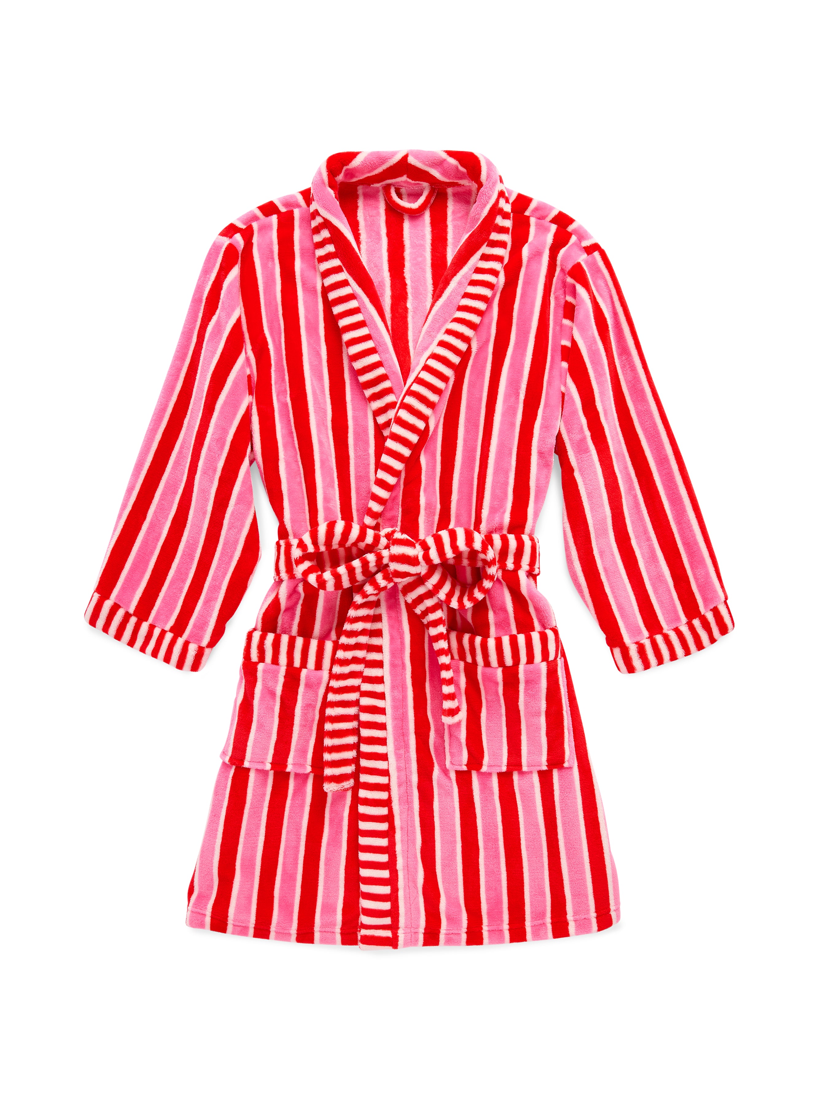 Shiraleah Holly Stripe Robe, Red RED / S/M