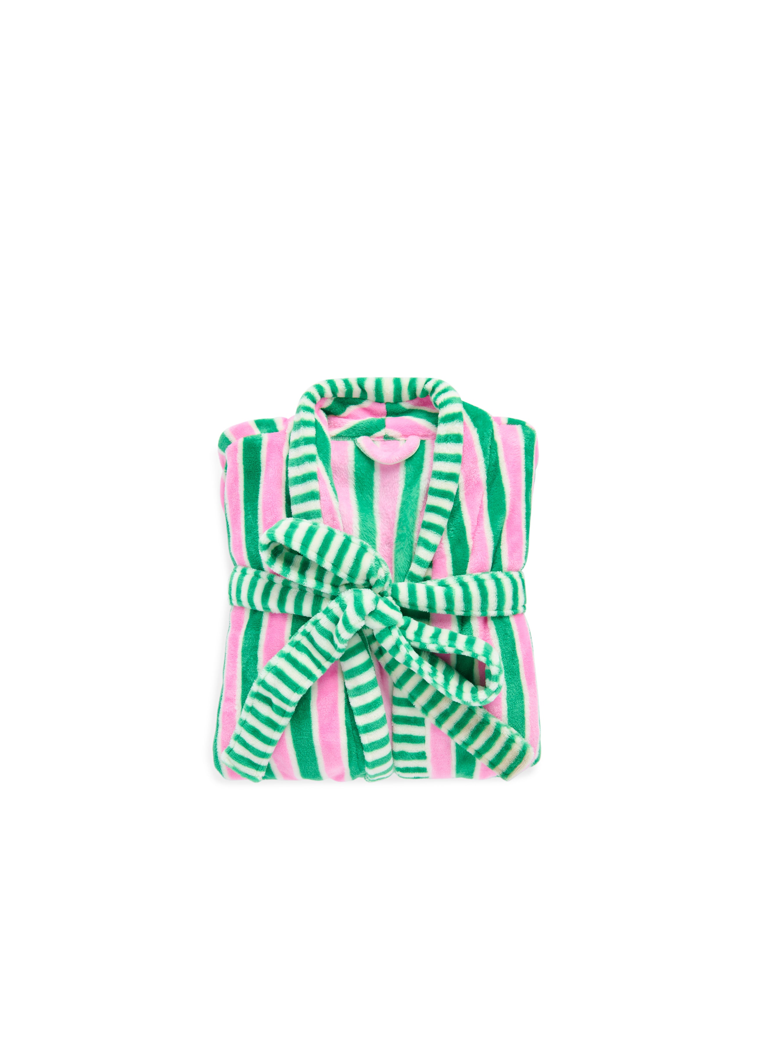 Shiraleah Holly Stripe Robe, Green GREEN / S/M