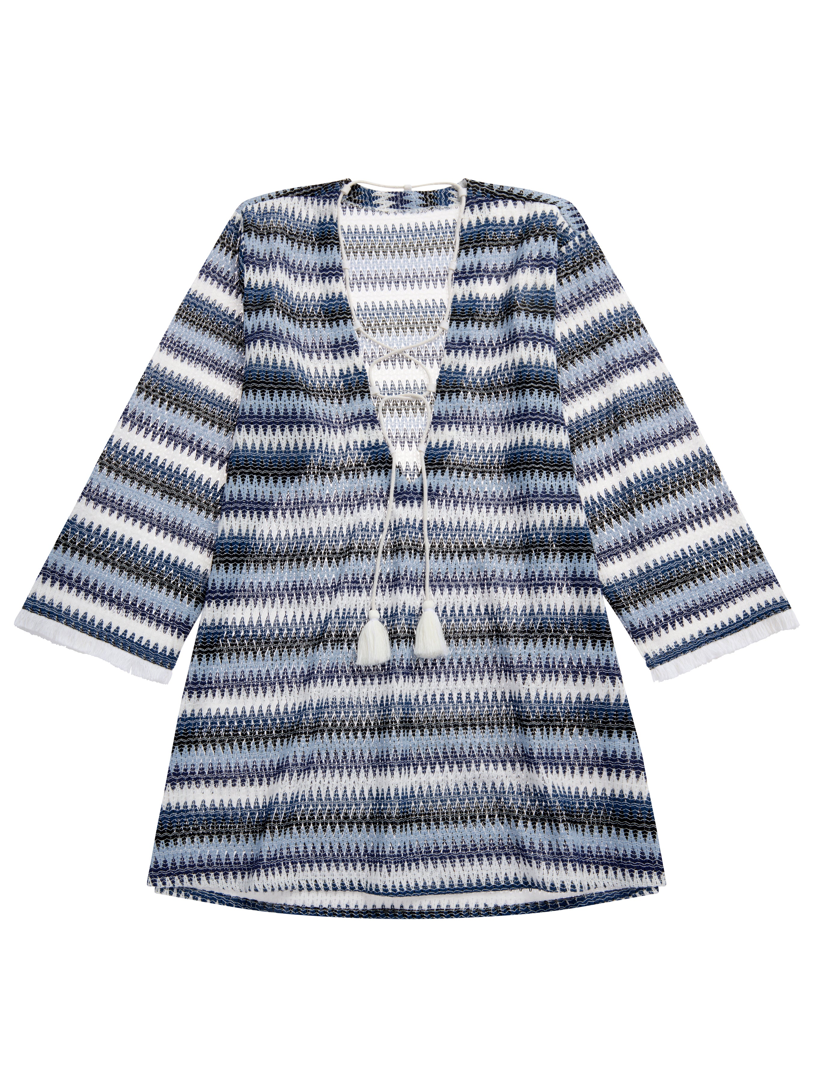 Shiraleah Assorted Set Of 4 Paloma Cover-Ups BLUE