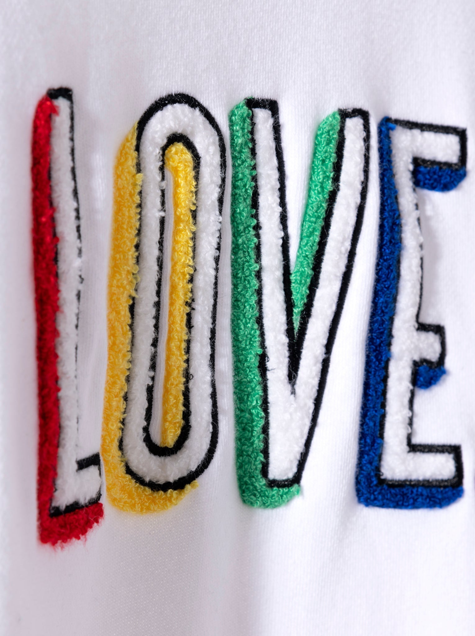 Shiraleah Assorted Set Of 6 "Love" Sweatshirts, White