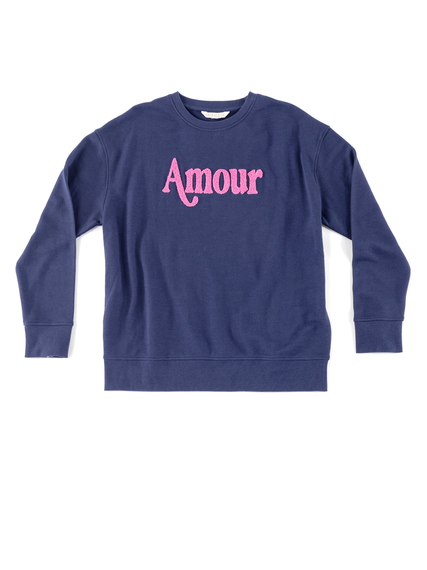 Shiraleah Assorted Set of 6 "Amour" Sweatshirts, Navy
