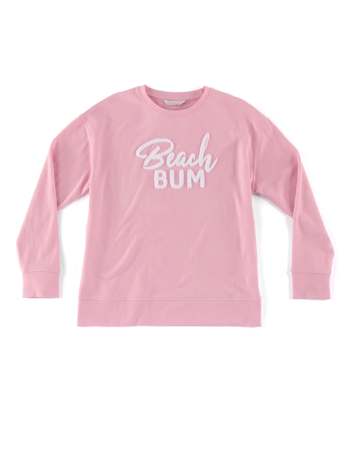 Shiraleah Assorted Set of 6 "Beach Bum" Sweatshirts, Blush