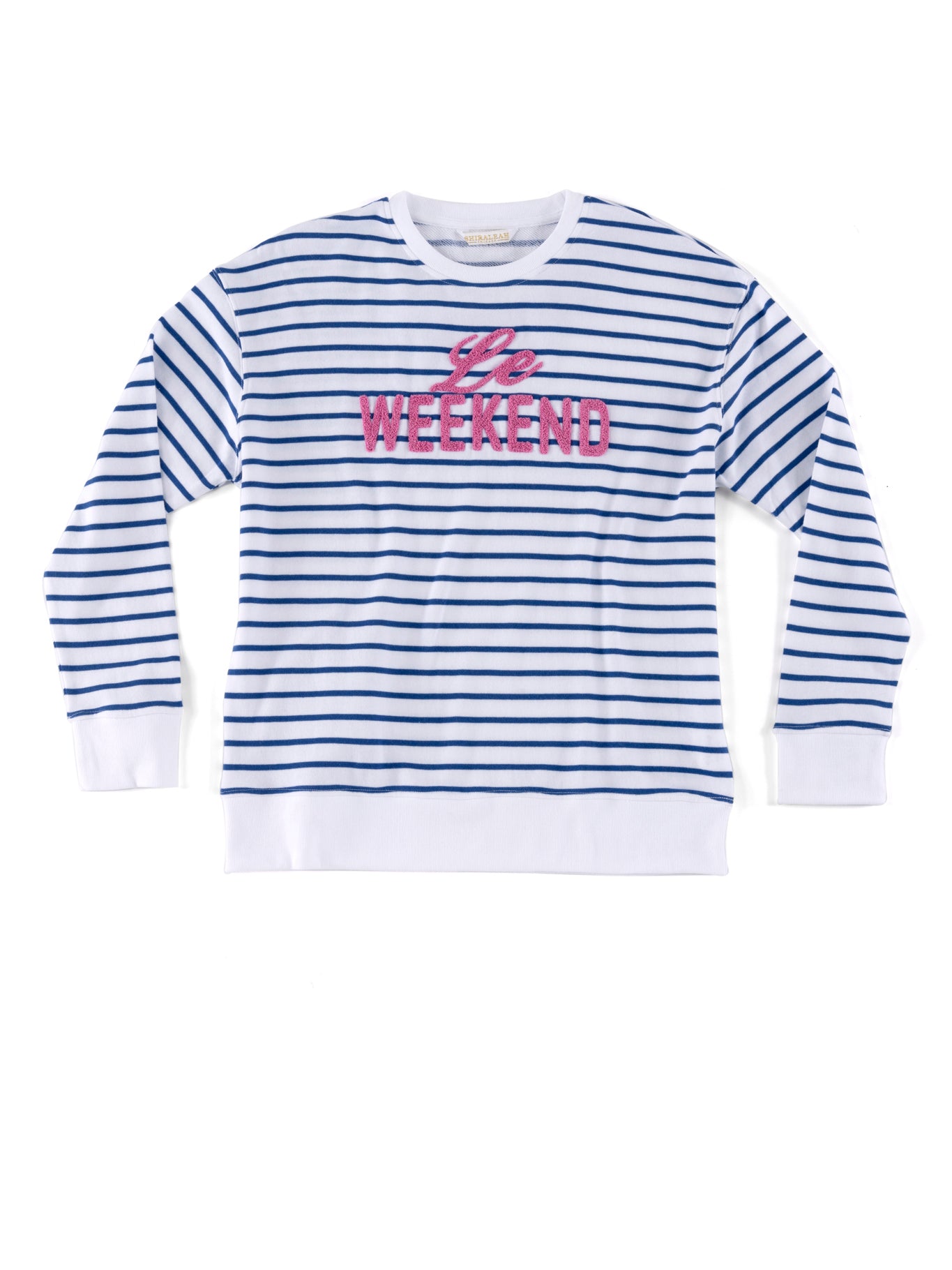 Shiraleah Assorted Set of 6 "Le Weekend" Sweatshirts, Sky