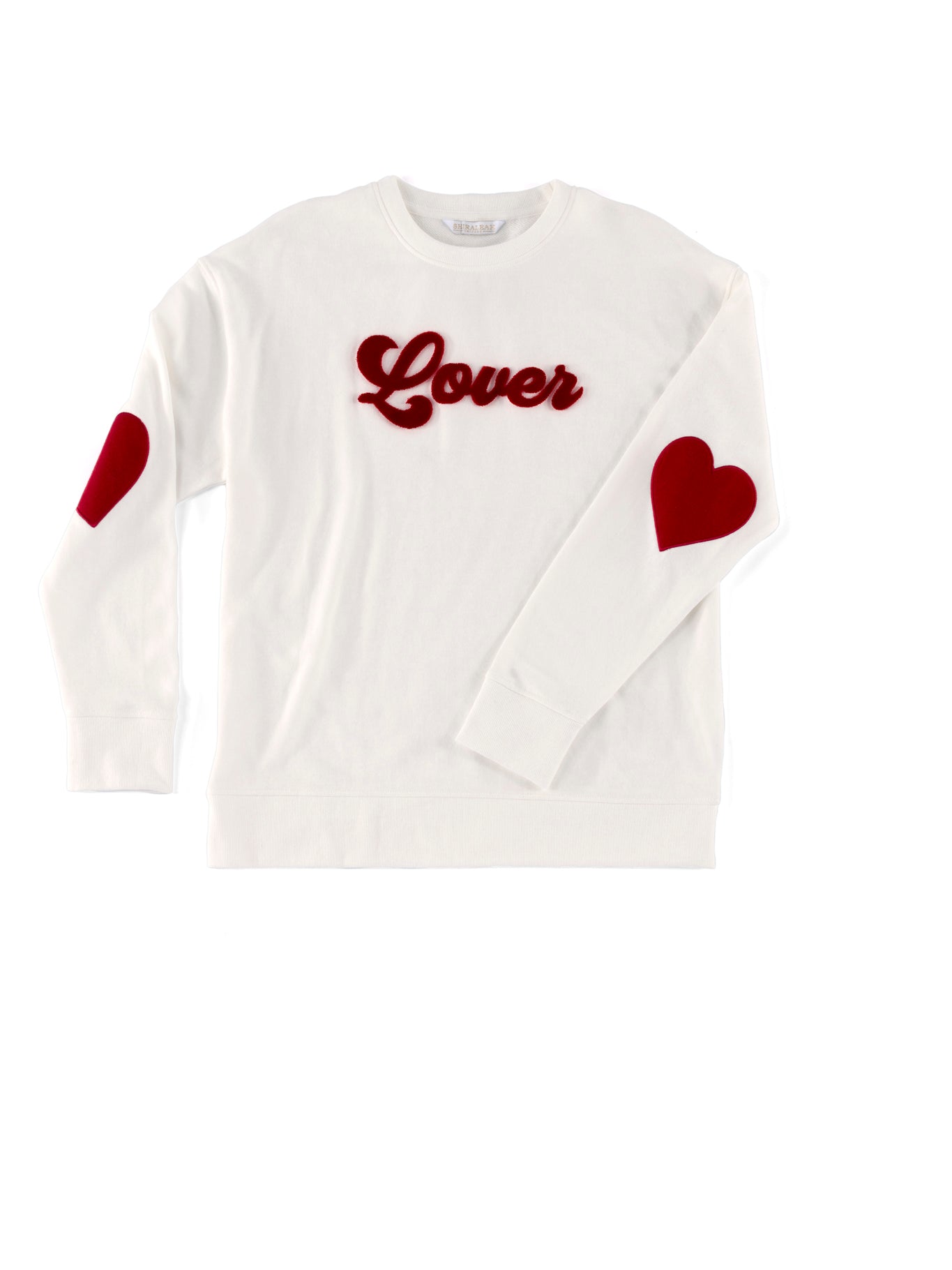 Shiraleah Assorted Set of 6 "Lover" Sweatshirts, White