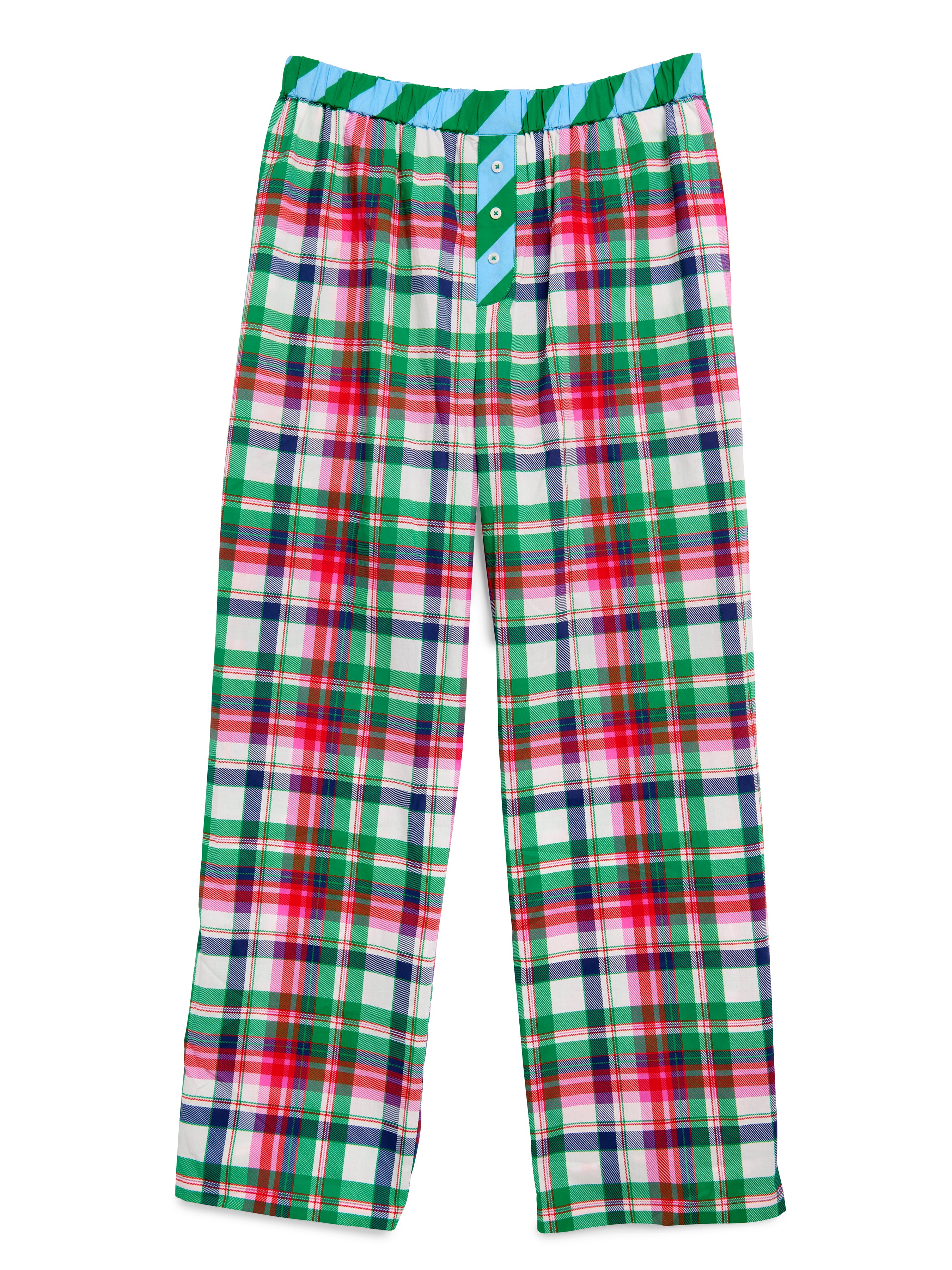 Shiraleah Assorted Set Of 6 Plaid Boxer Pants, Multi