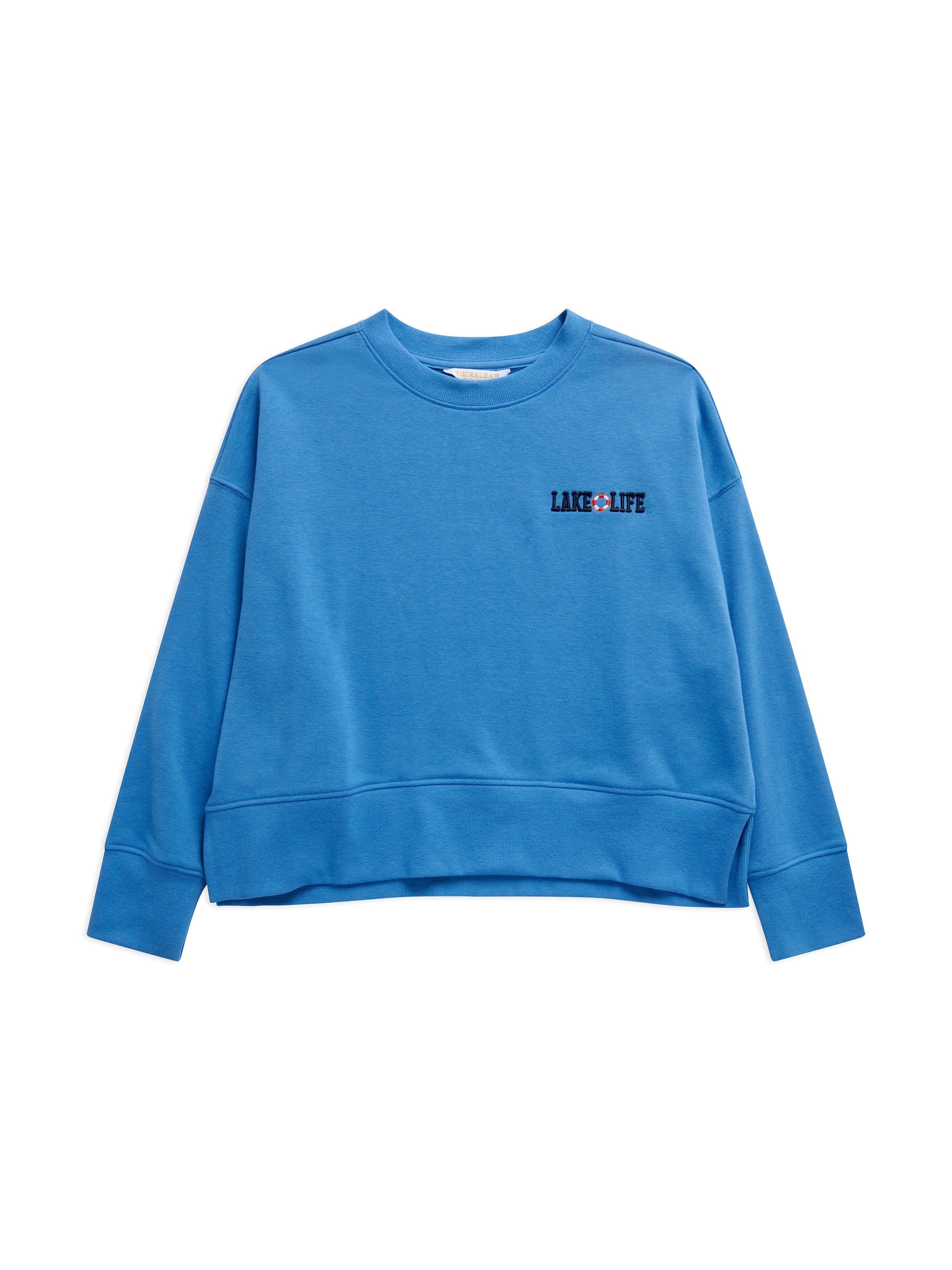 Shiraleah Assorted Set of 7 "Boat Docks and Flip Flops" Relaxed Sweatshirts, Blue set of 7