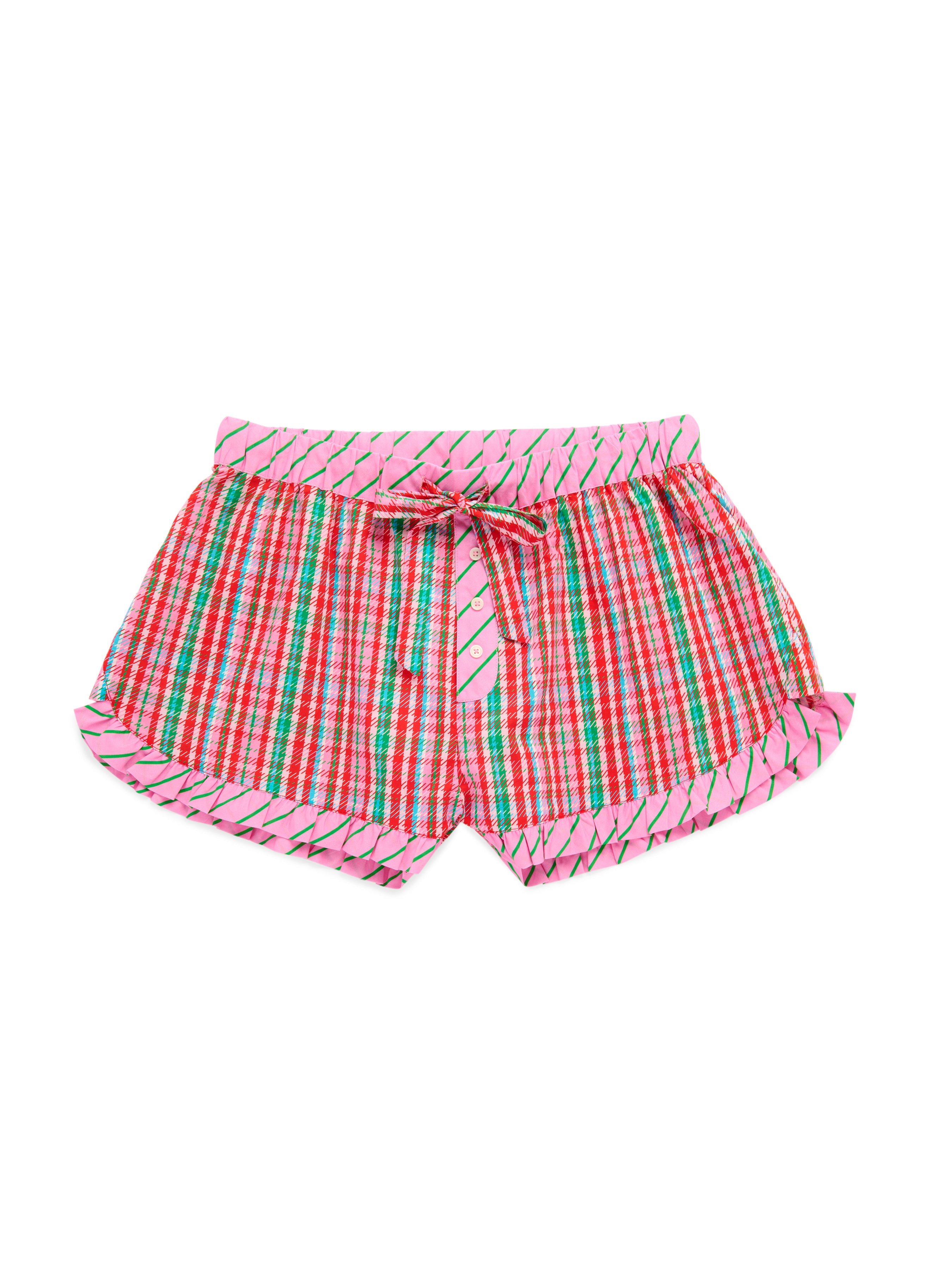 Shiraleah Plaid Boxer Short, Multi MULTI / EXTRA SMALL