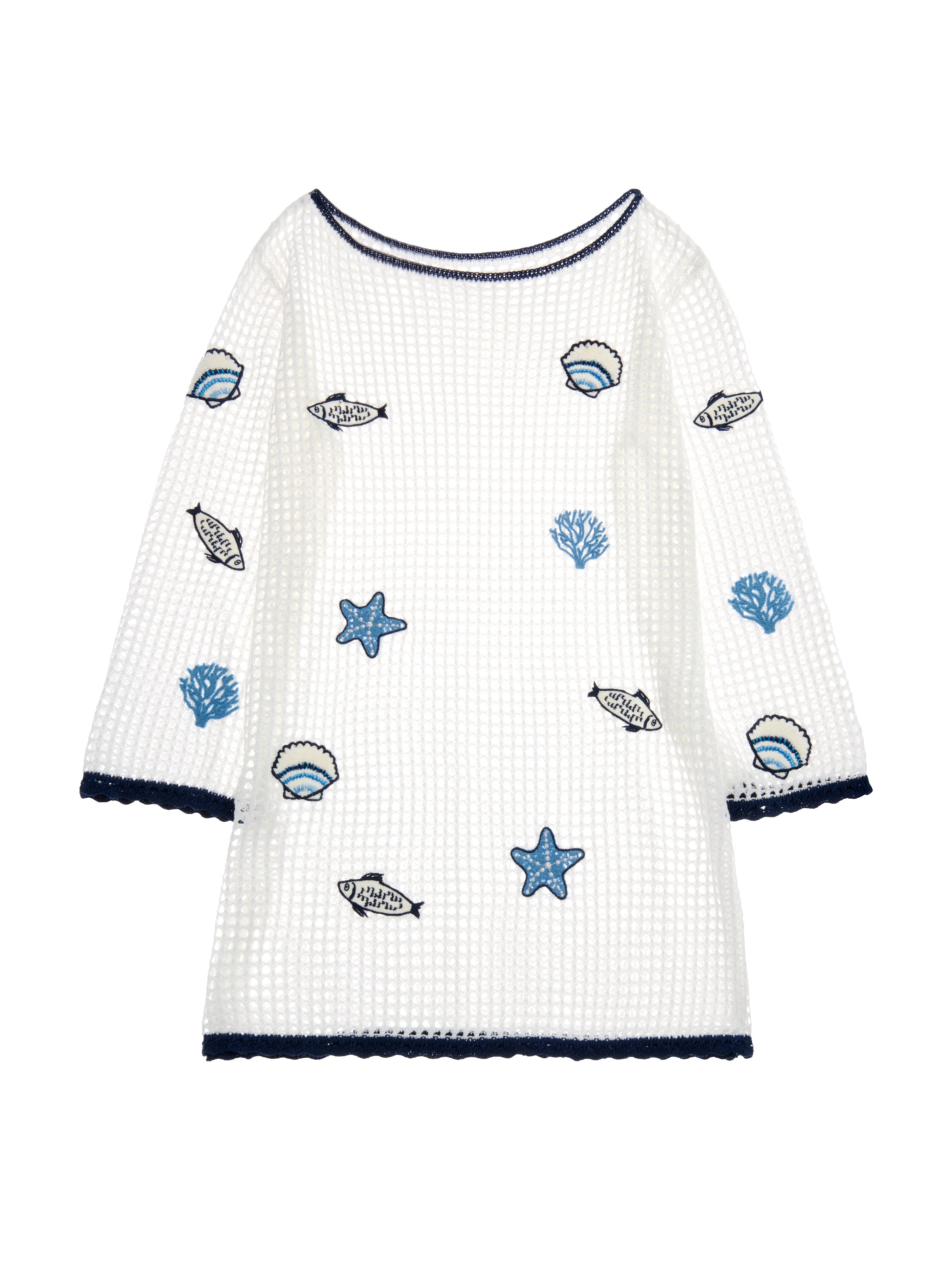 Shiraleah Mira Cover-Up, White SMALL