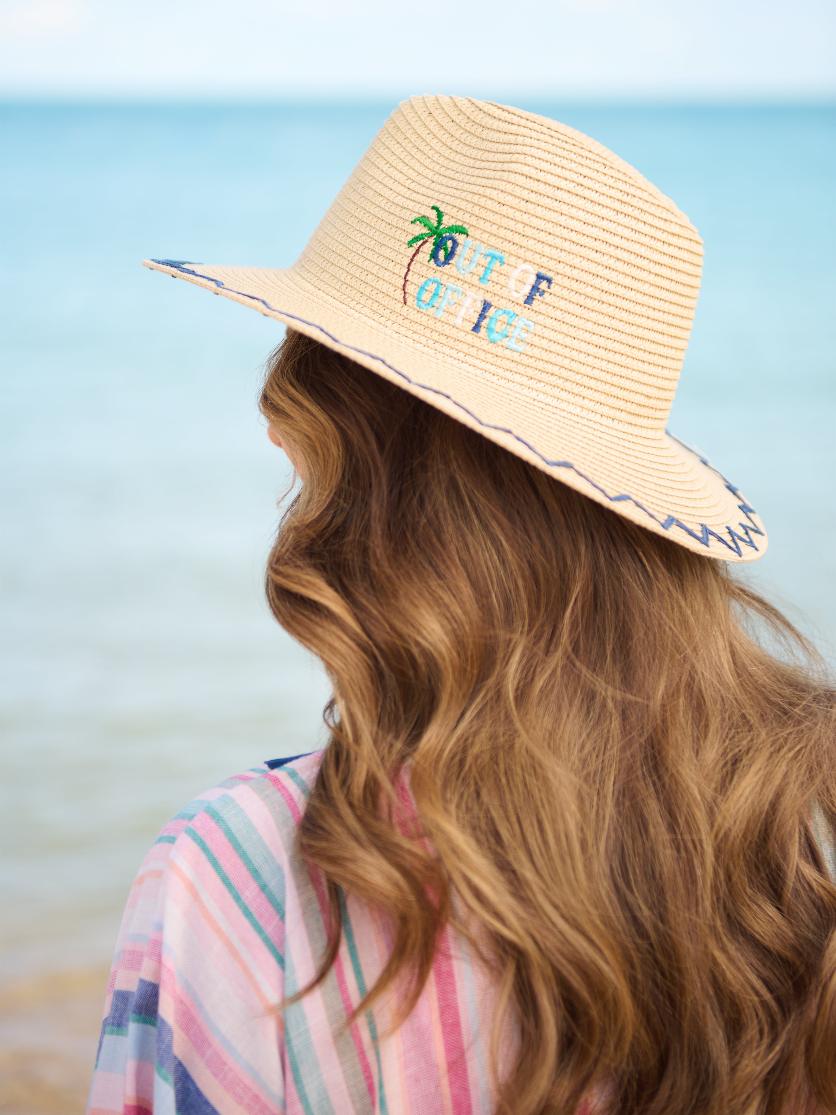 Shiraleah "Out Of Office" Hat, Natural