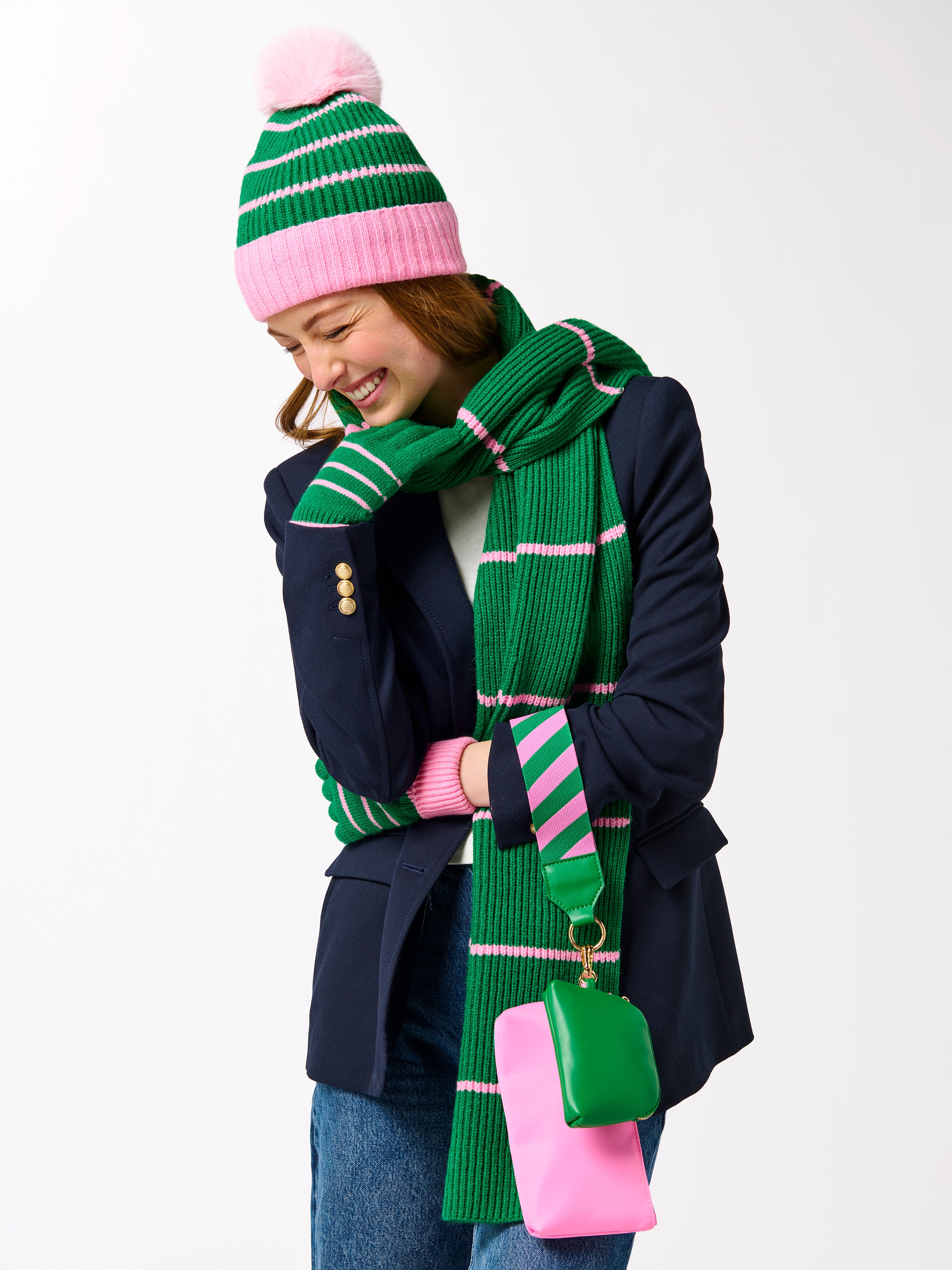 Shiraleah Allison Beanie GREEN