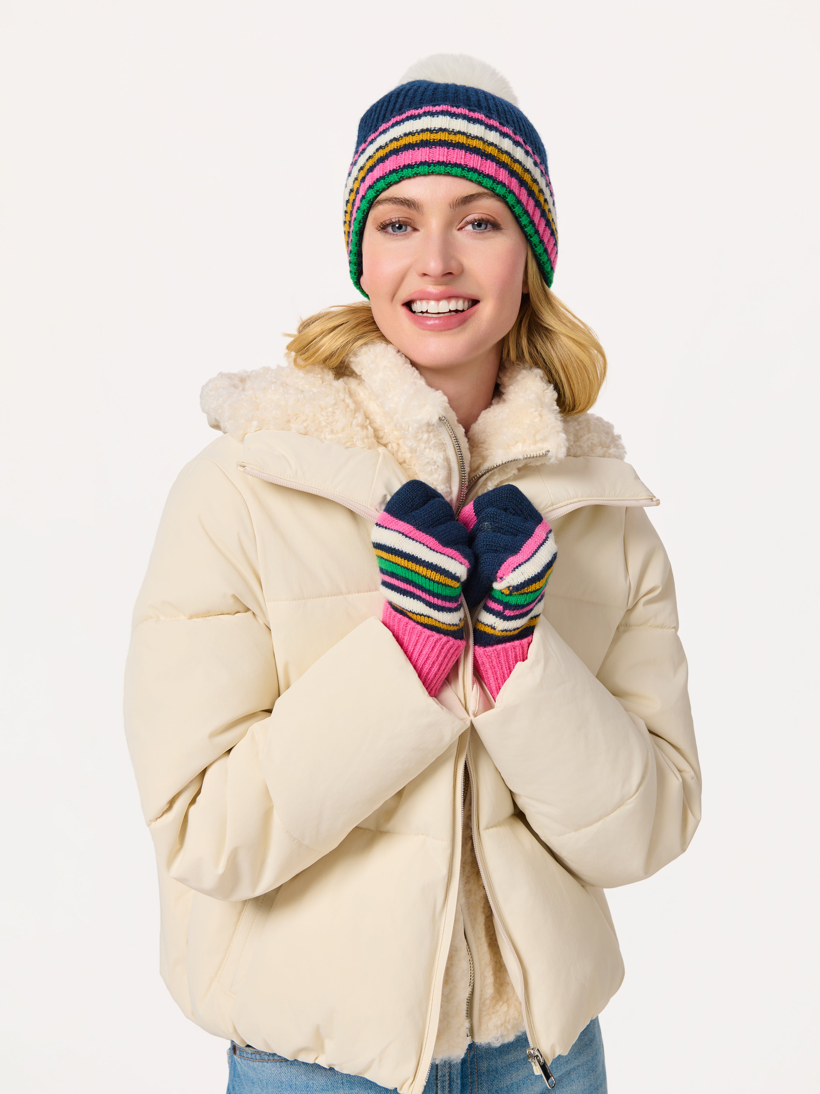 Shiraleah Elle Beanie NAVY / OS