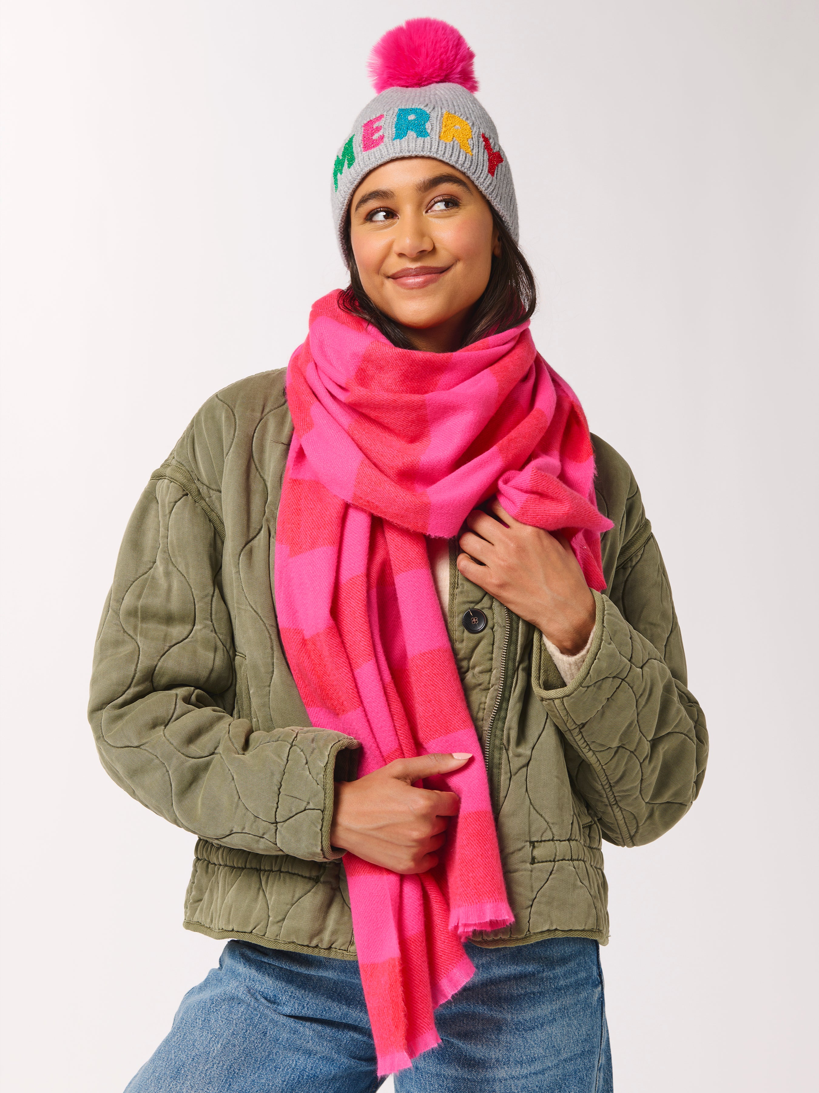 Shiraleah "Merry" Beanie, Grey