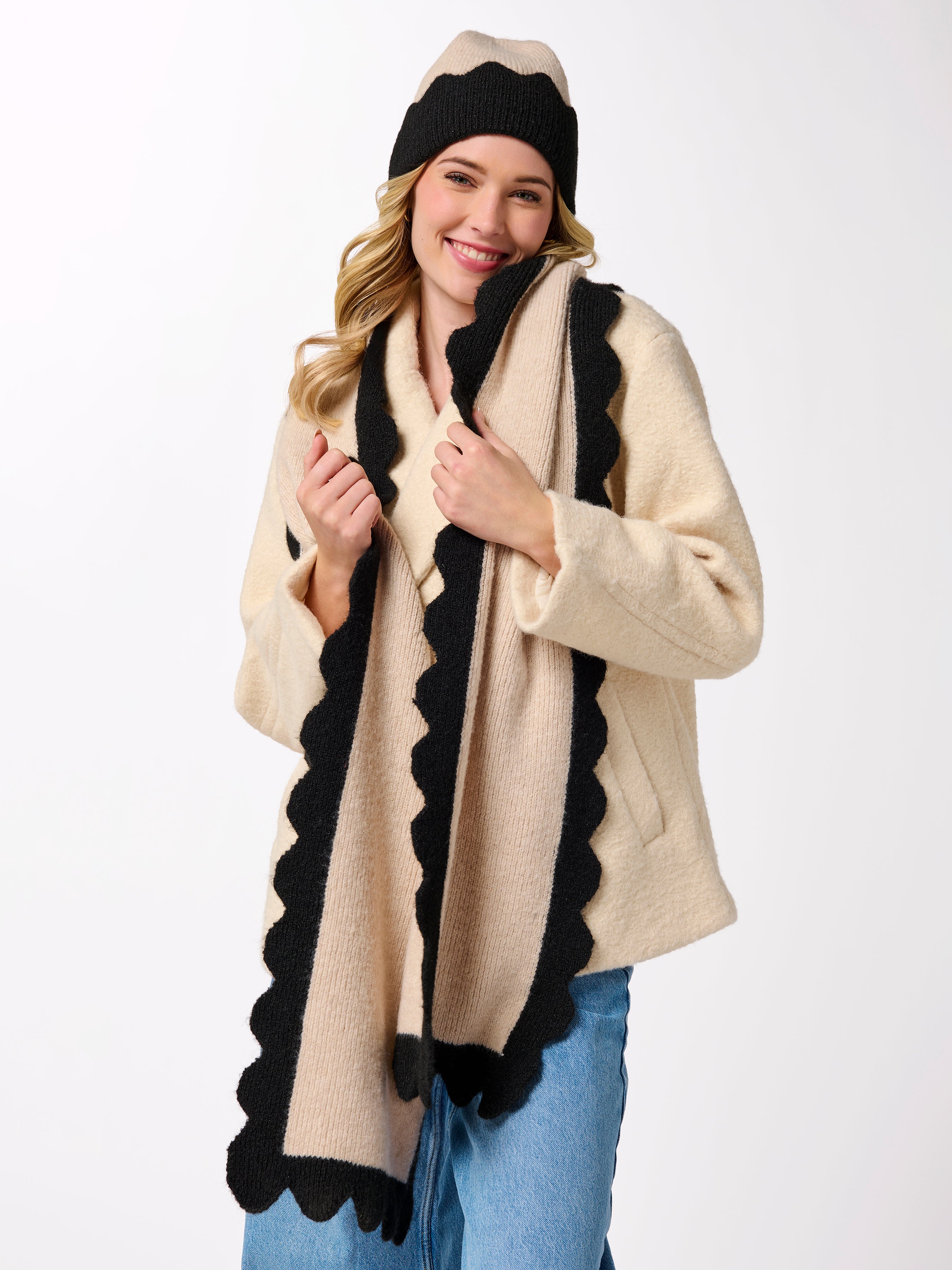 Shiraleah Melody Beanie IVORY