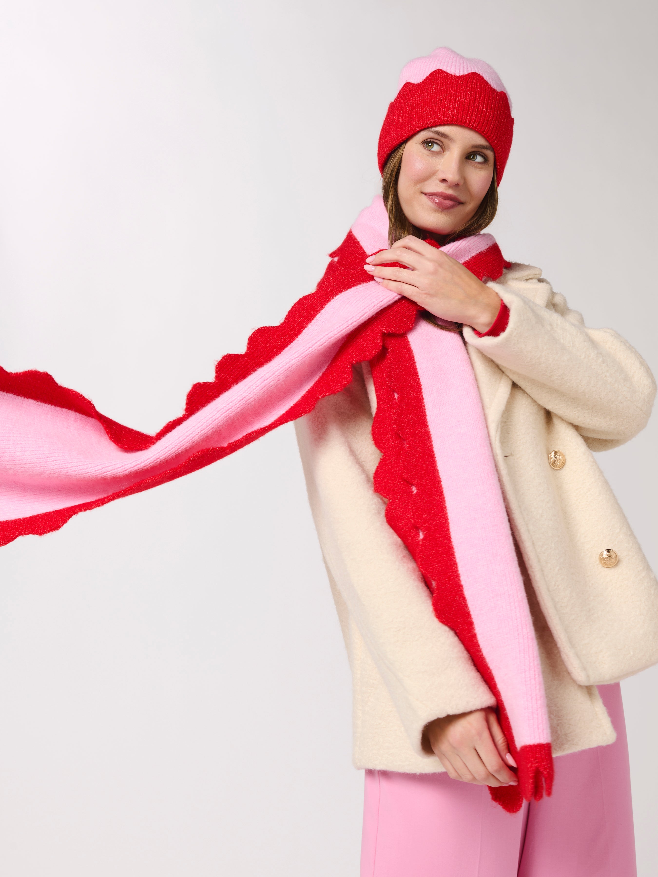 Shiraleah Melody Beanie PINK