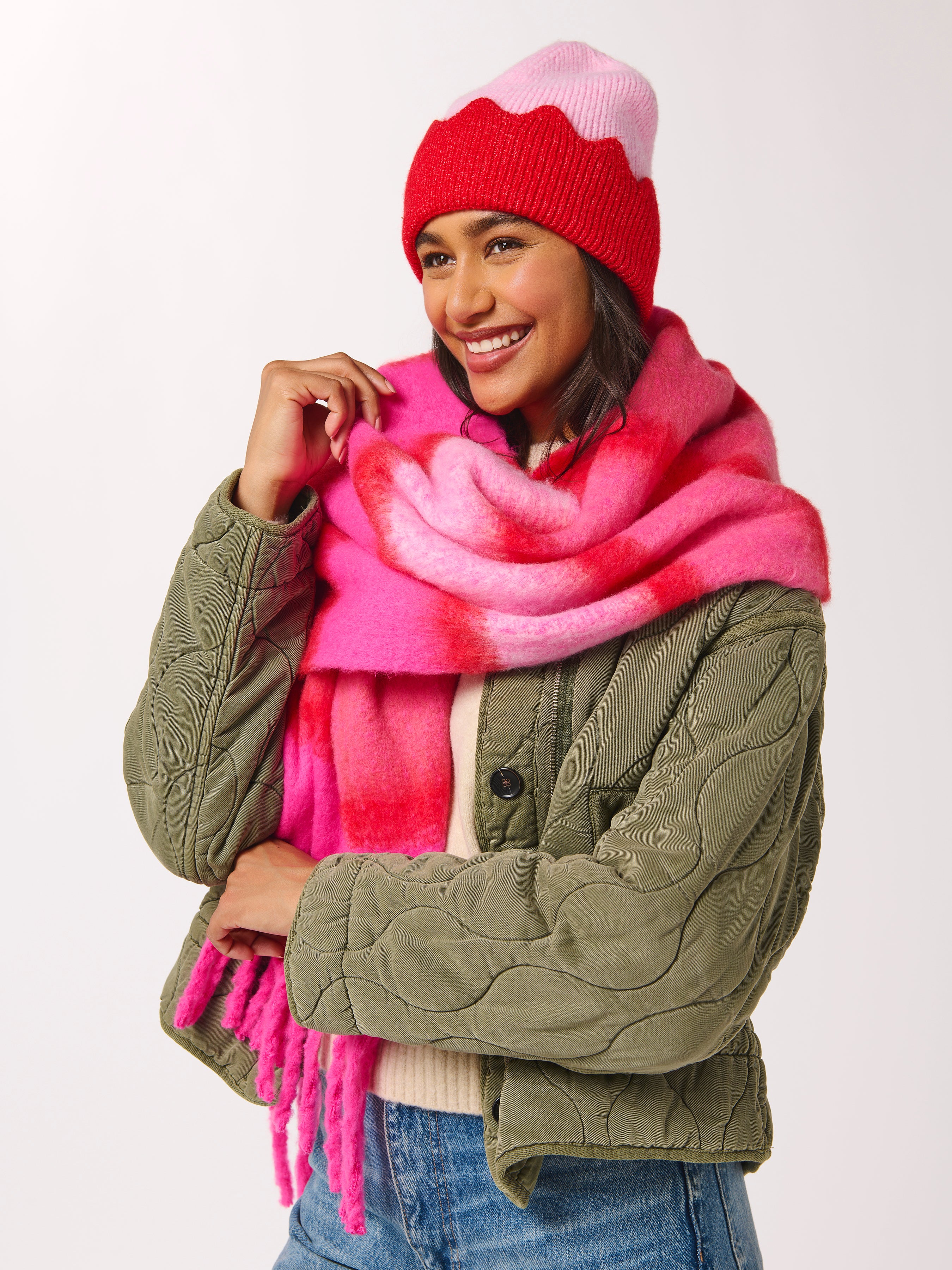 Shiraleah Melody Beanie PINK