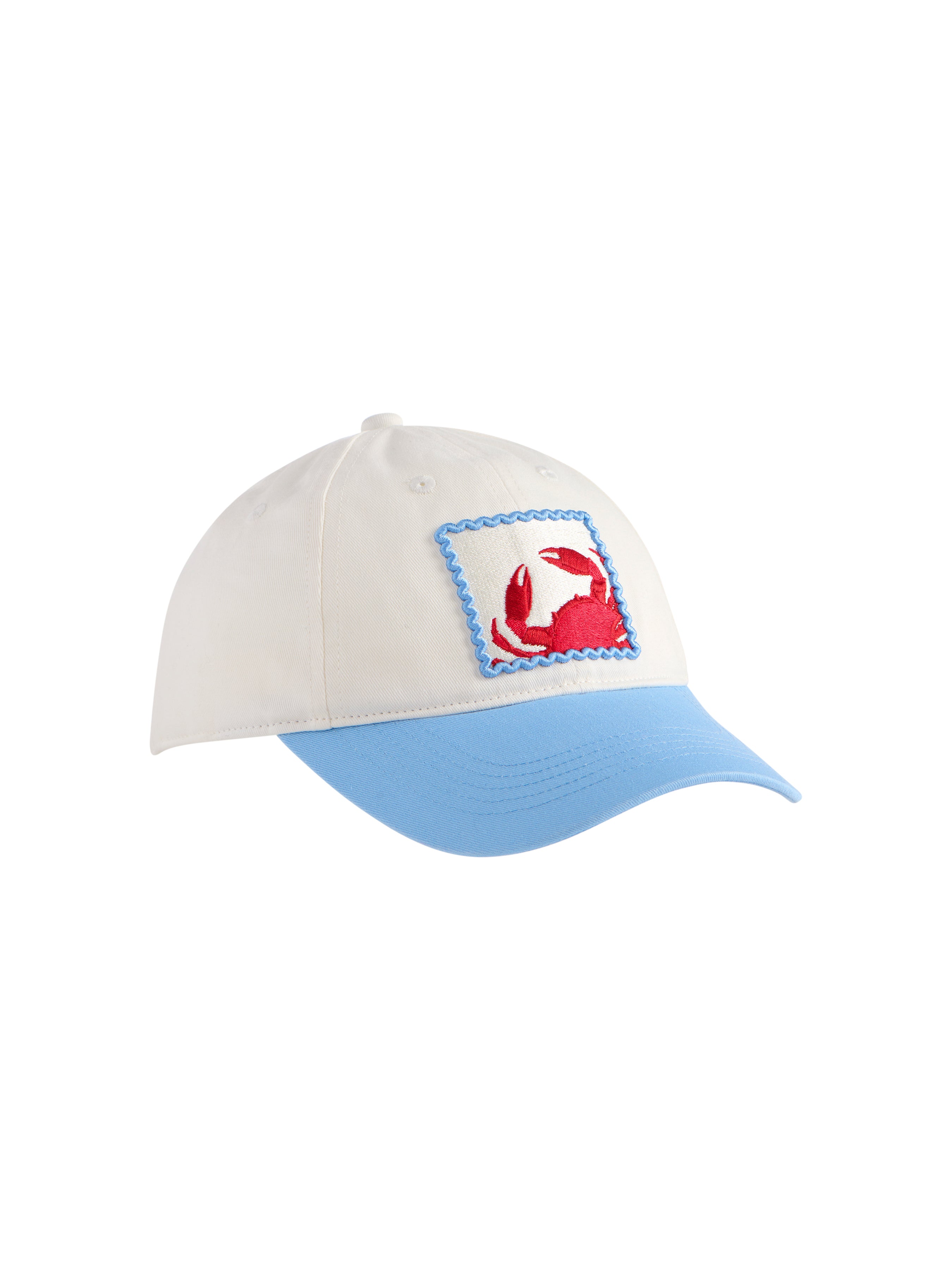 Shiraleah Crab Ball Cap, White