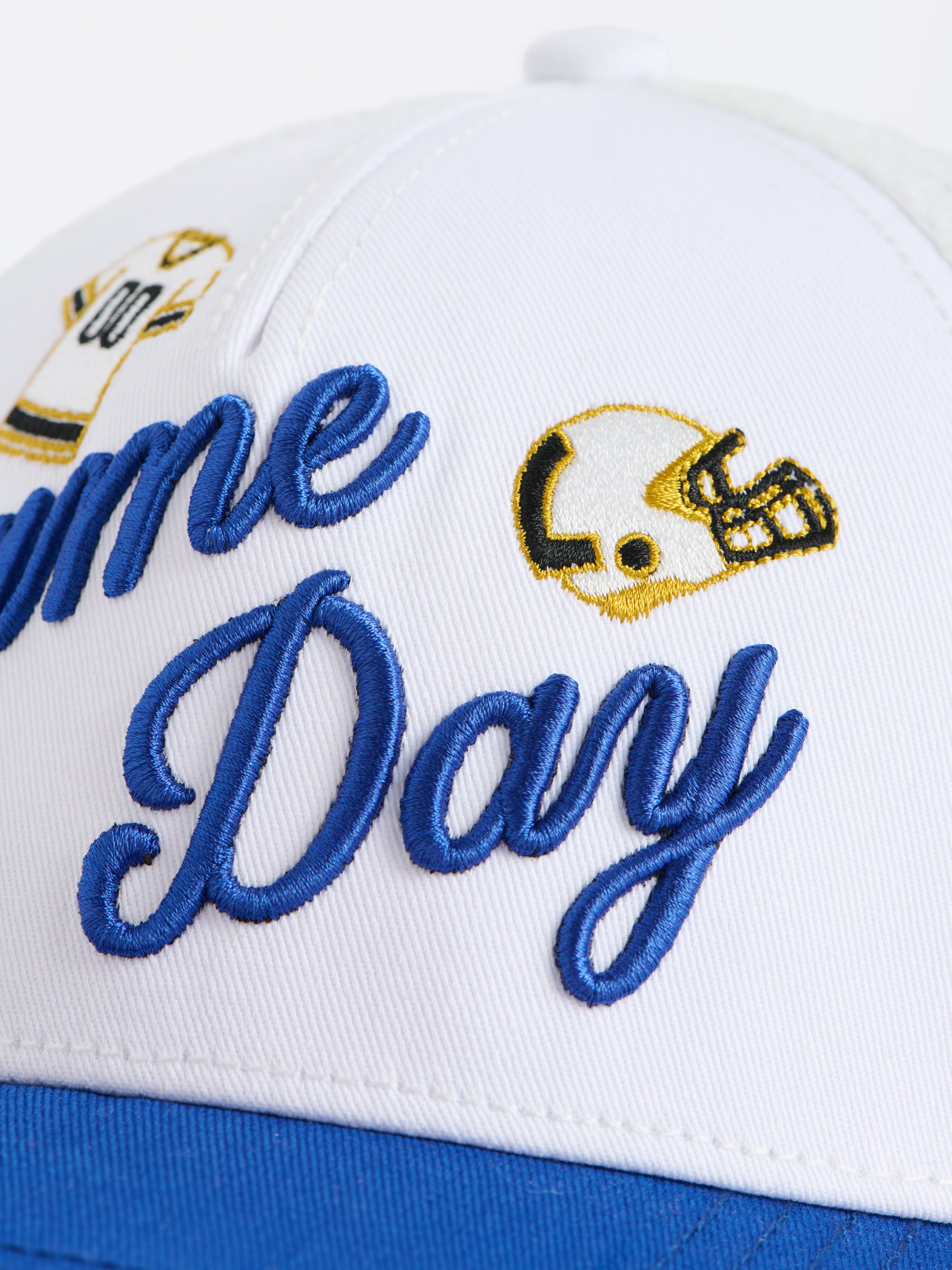 Shiraleah "Game Day" Trucker Hat BLUE / OS