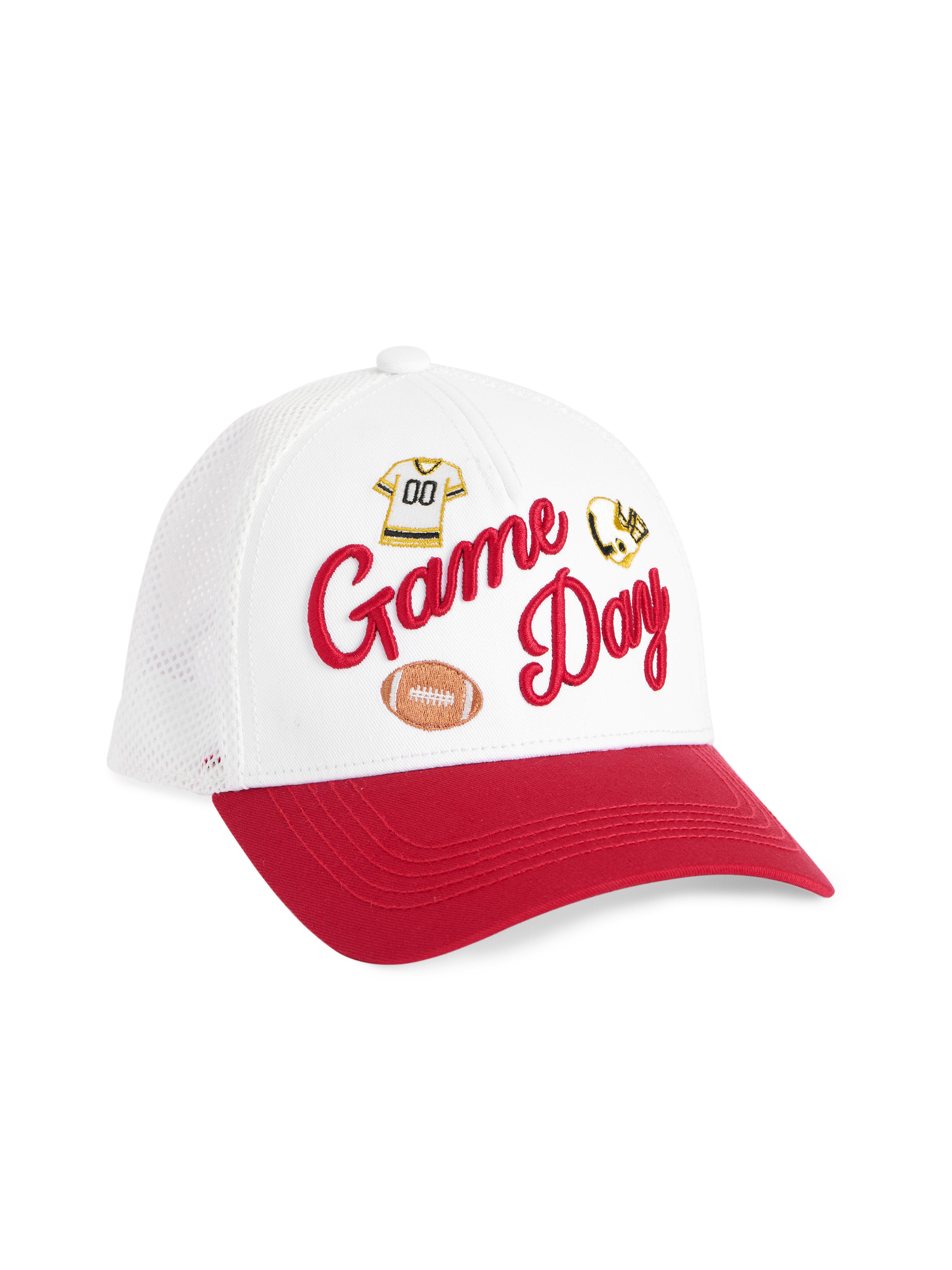 Shiraleah "Game Day" Trucker Hat RED / OS