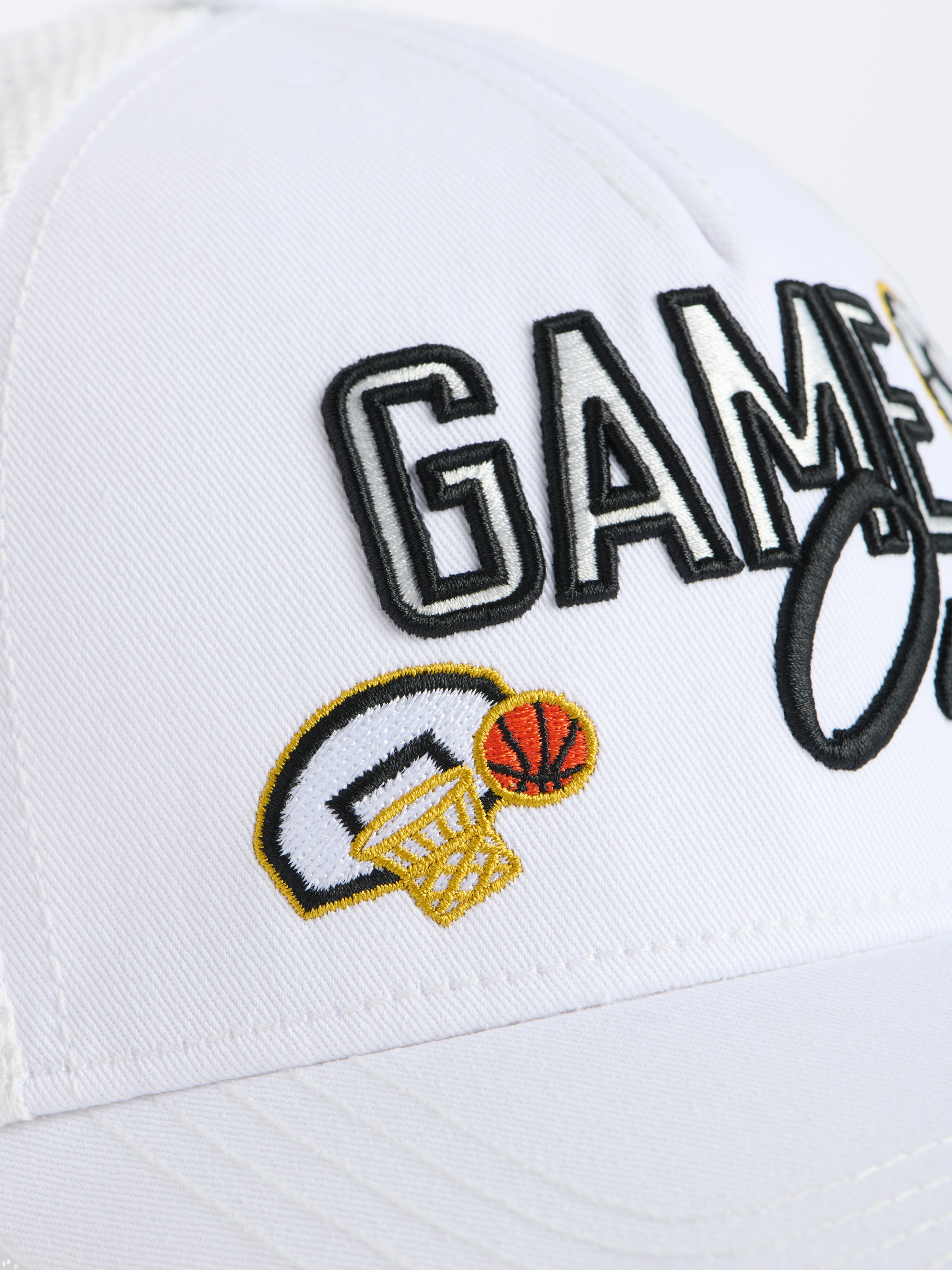 Shiraleah "Game On" Trucker Hat, White