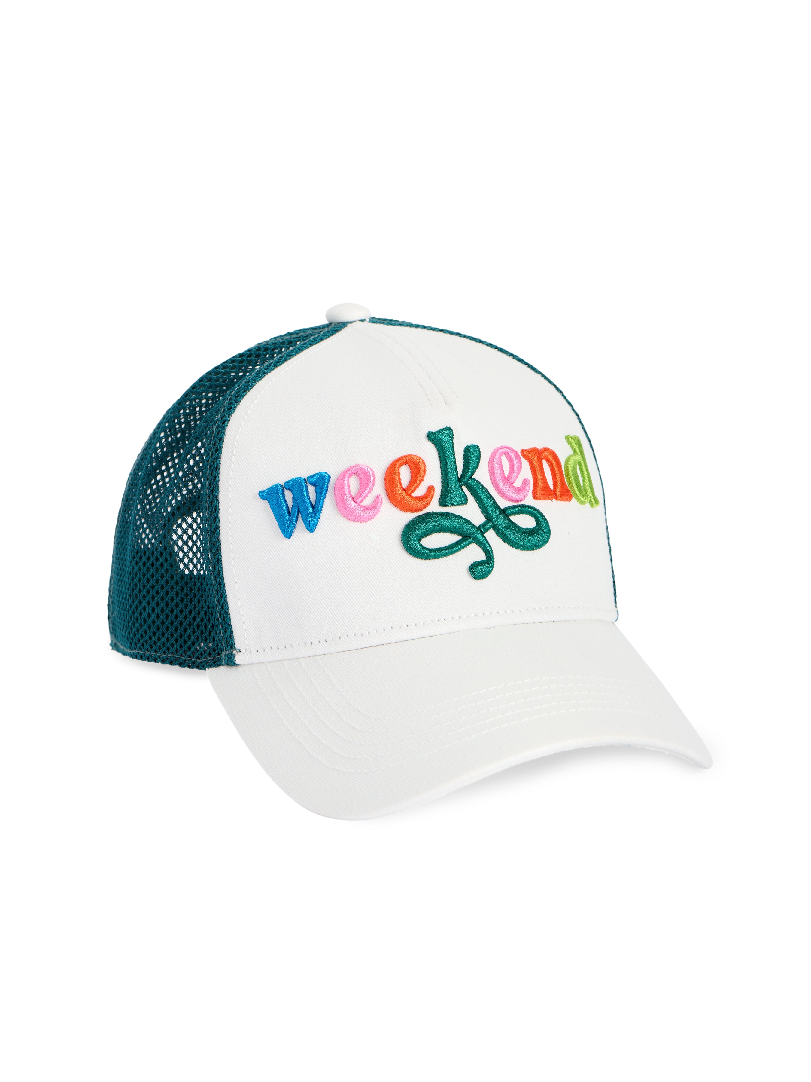 Shiraleah "Weekend" Trucker Hat, Ivory