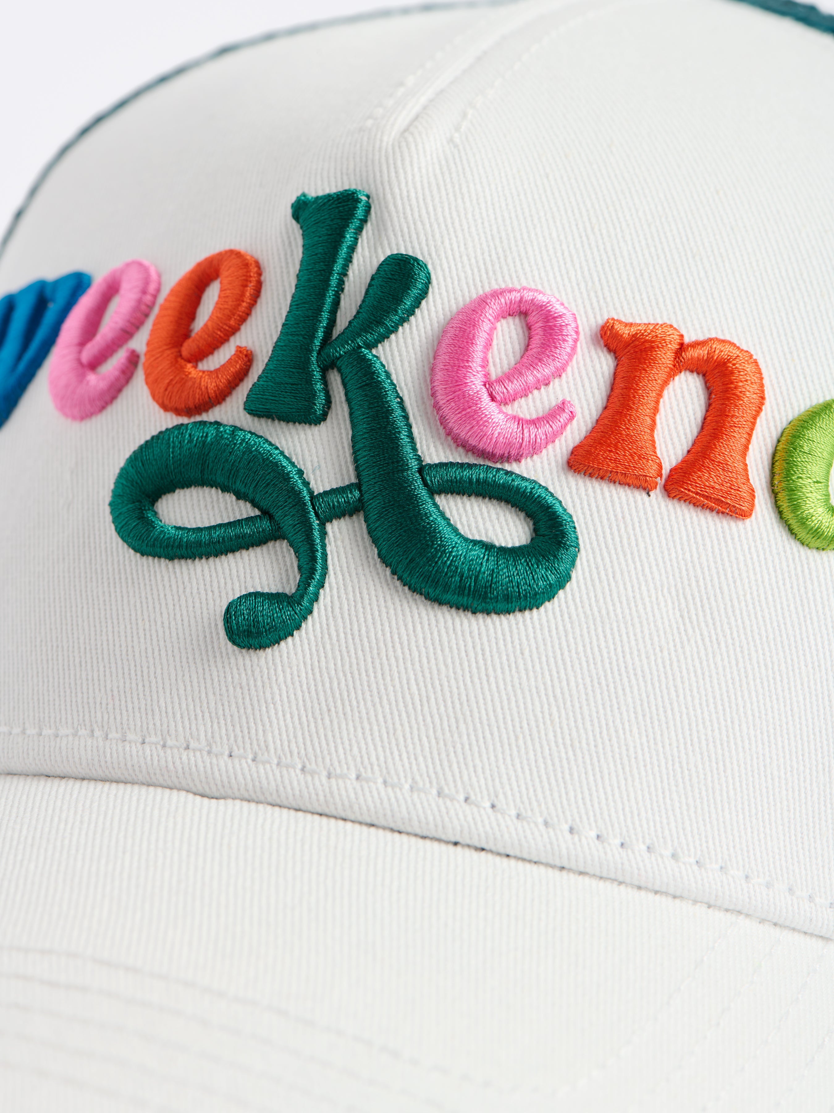 Shiraleah "Weekend" Trucker Hat, Ivory