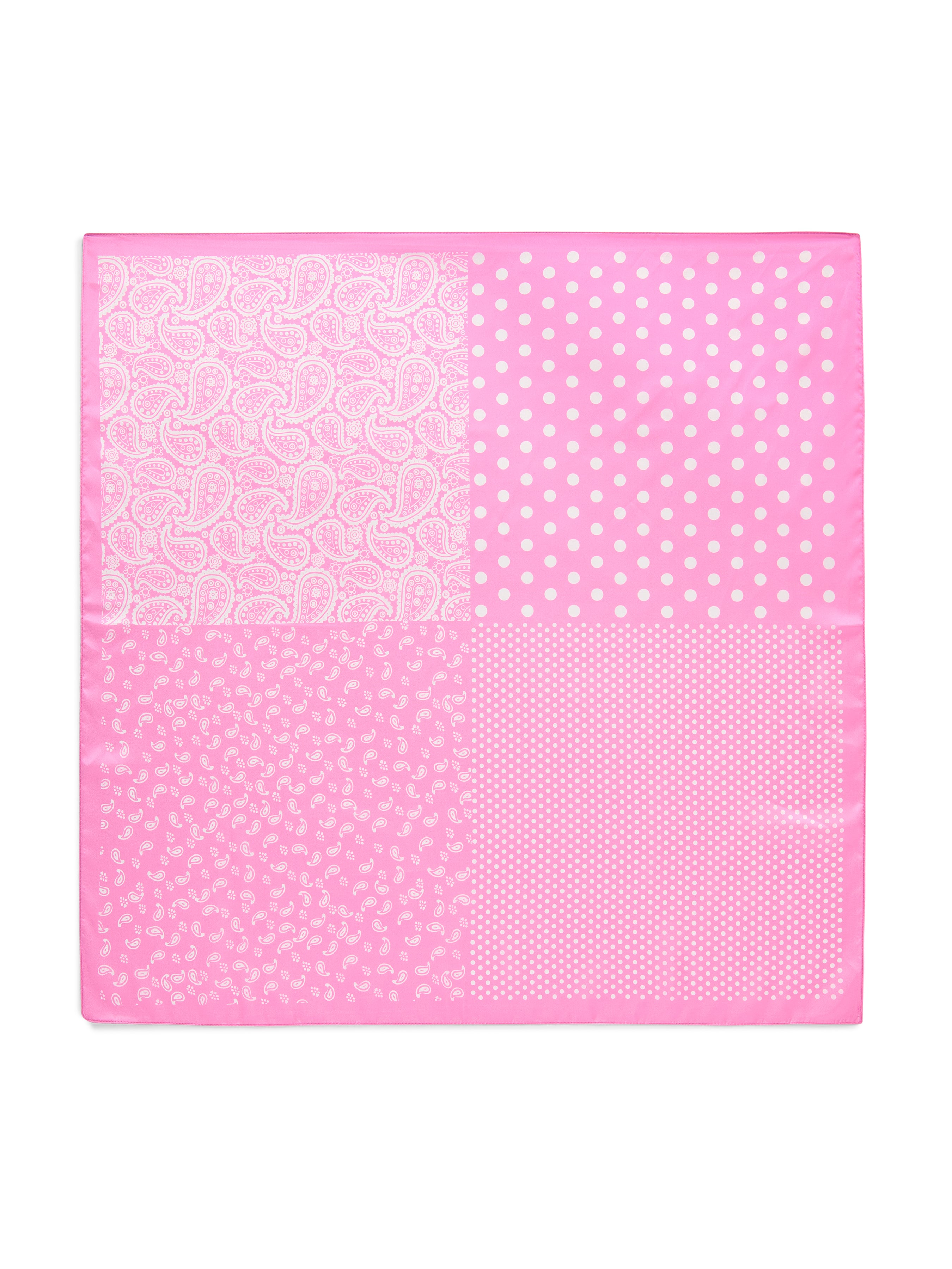 Shiraleah Paisley Square Scarf PINK / OS
