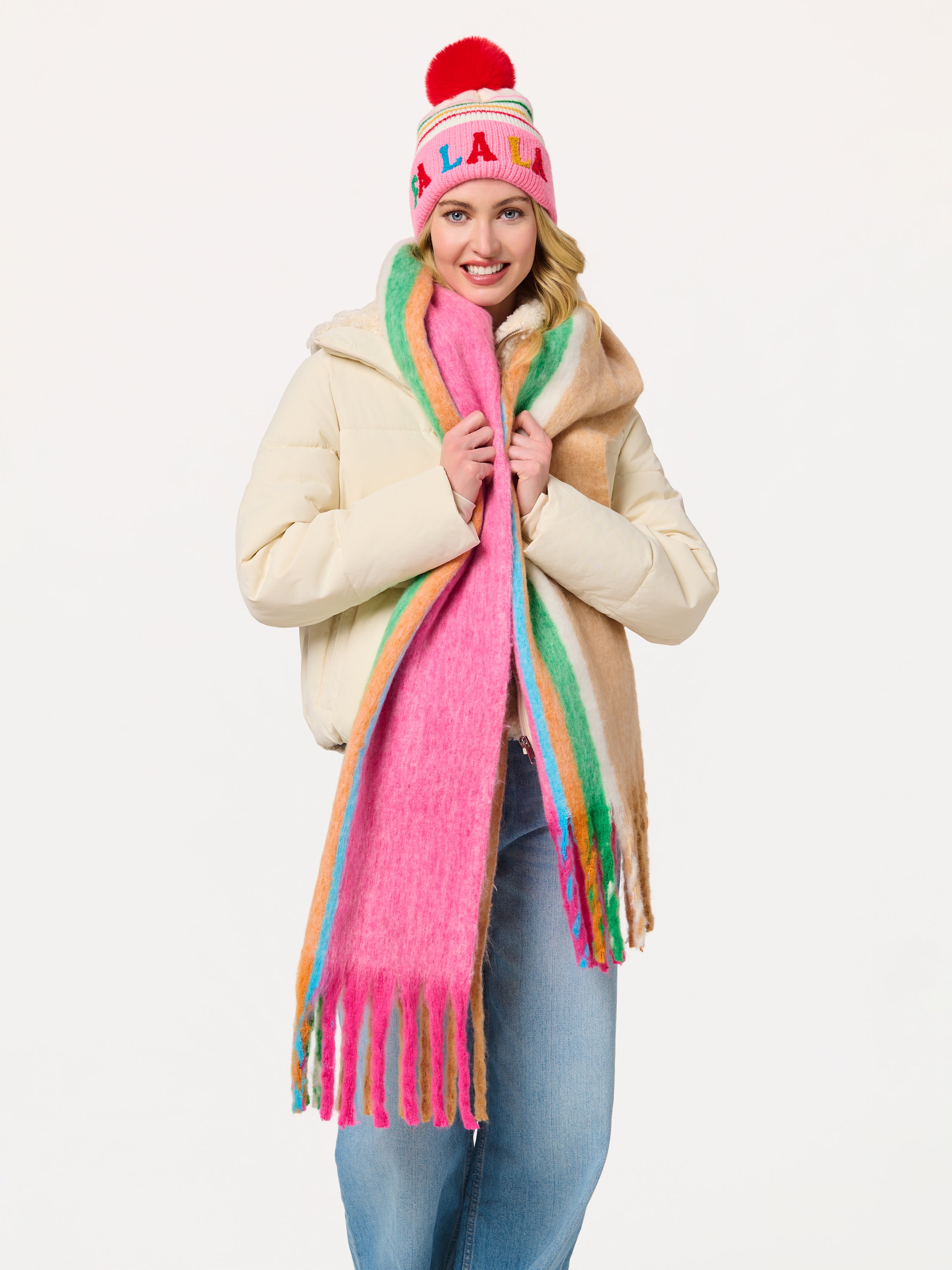 Shiraleah Mina Scarf, Multi