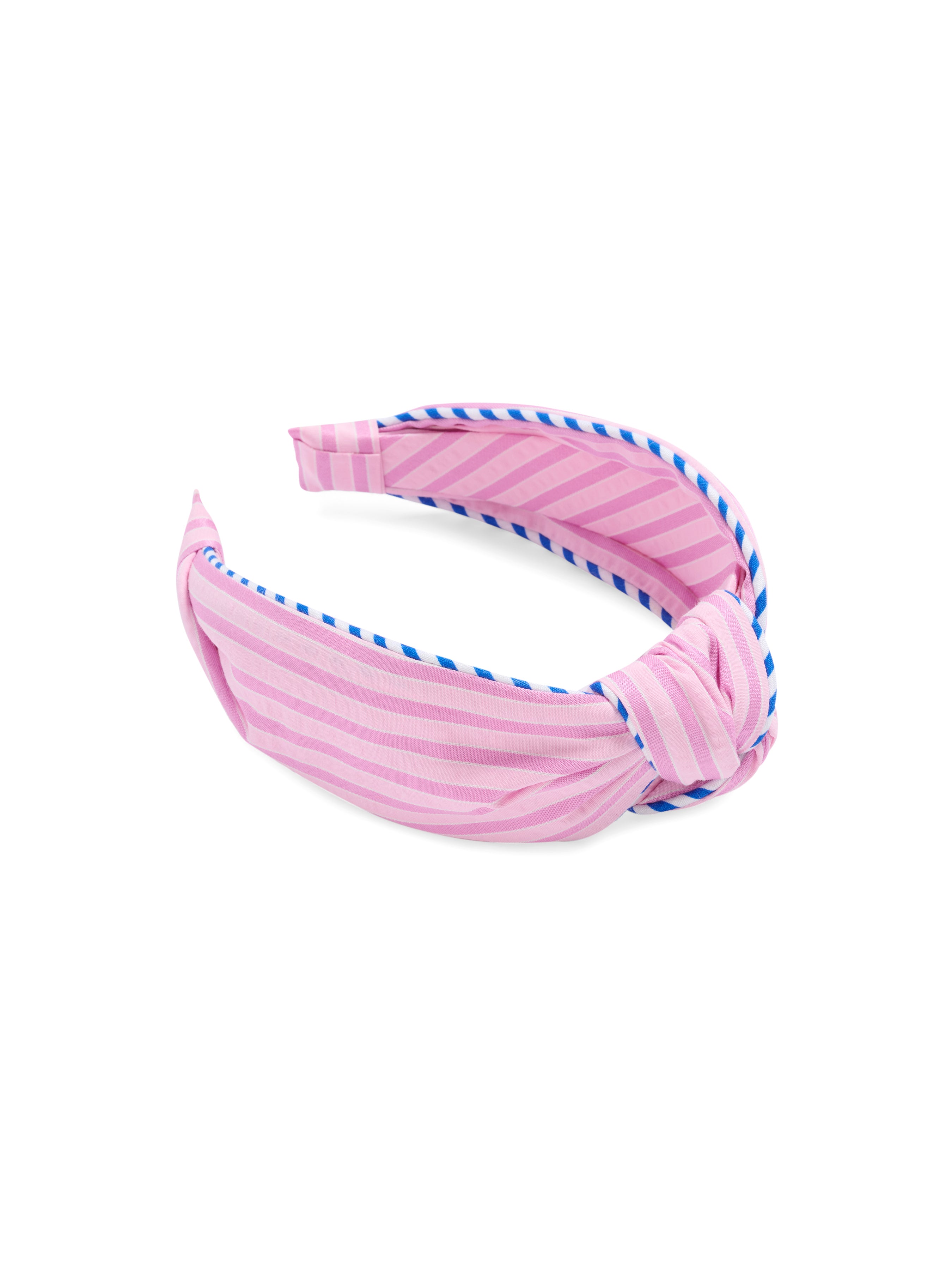 Shiraleah Stripe Knotted Headband PINK