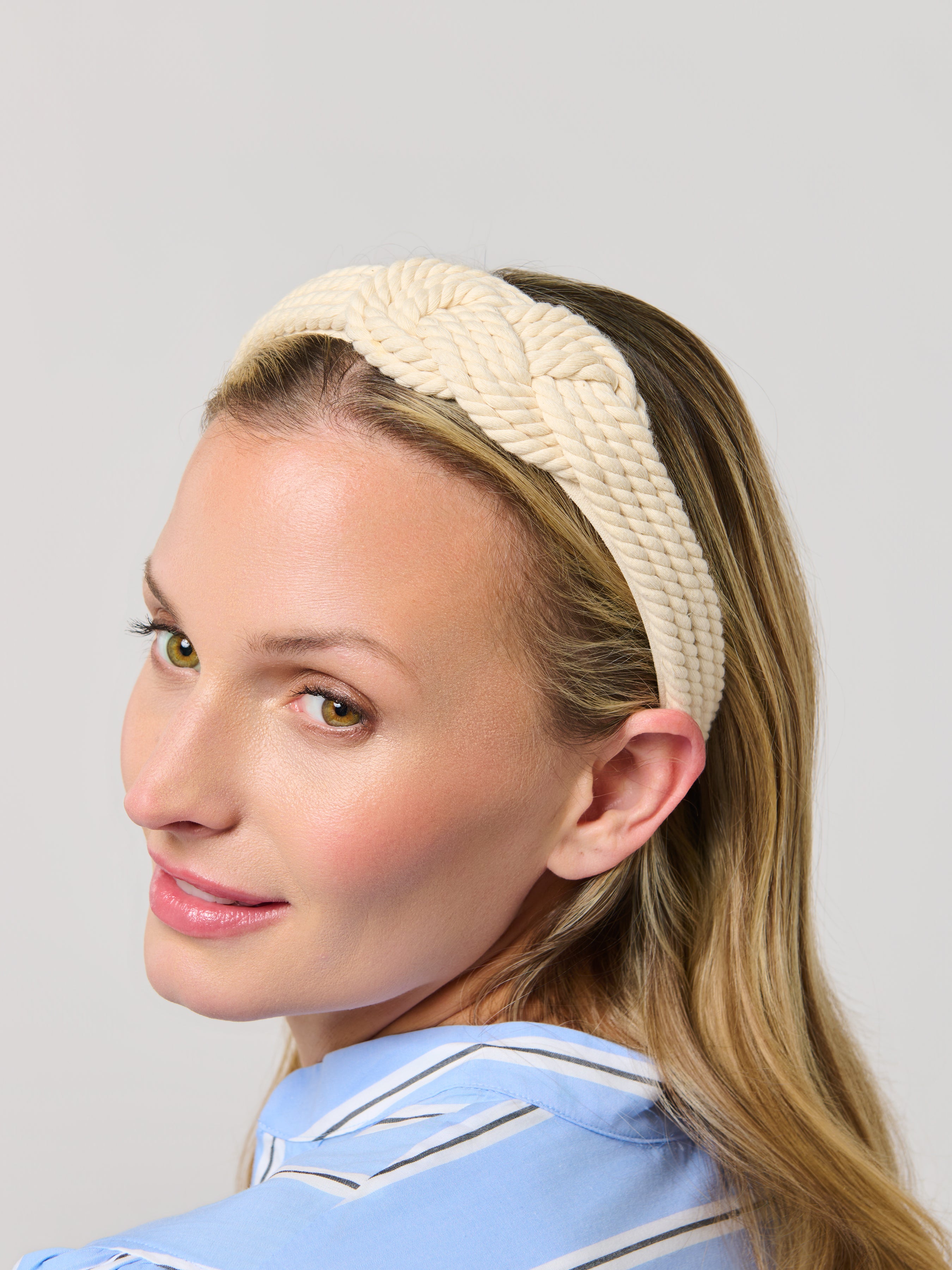 Shiraleah Rope Headband, Natural