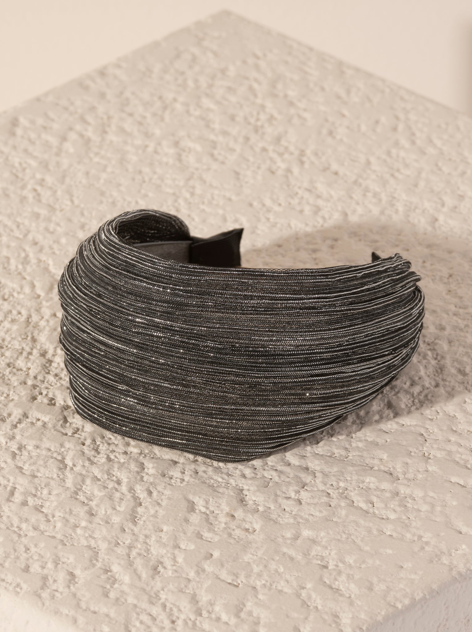 Shiraleah Lurex Headband, Silver