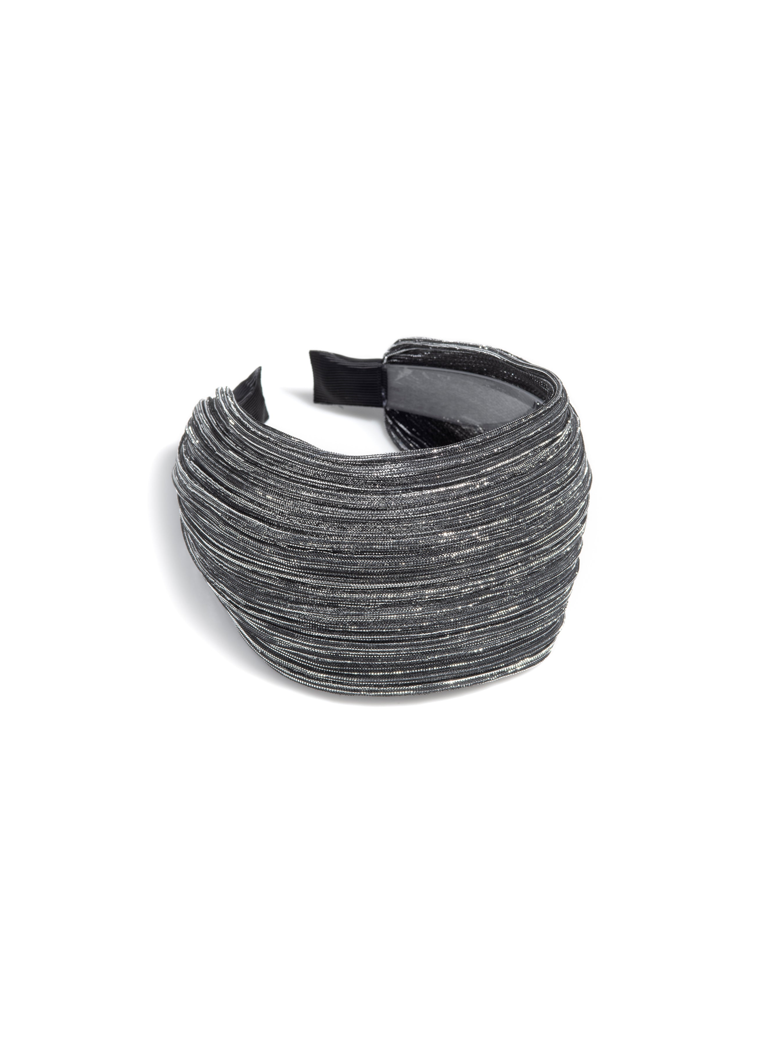 Shiraleah Lurex Headband, Silver