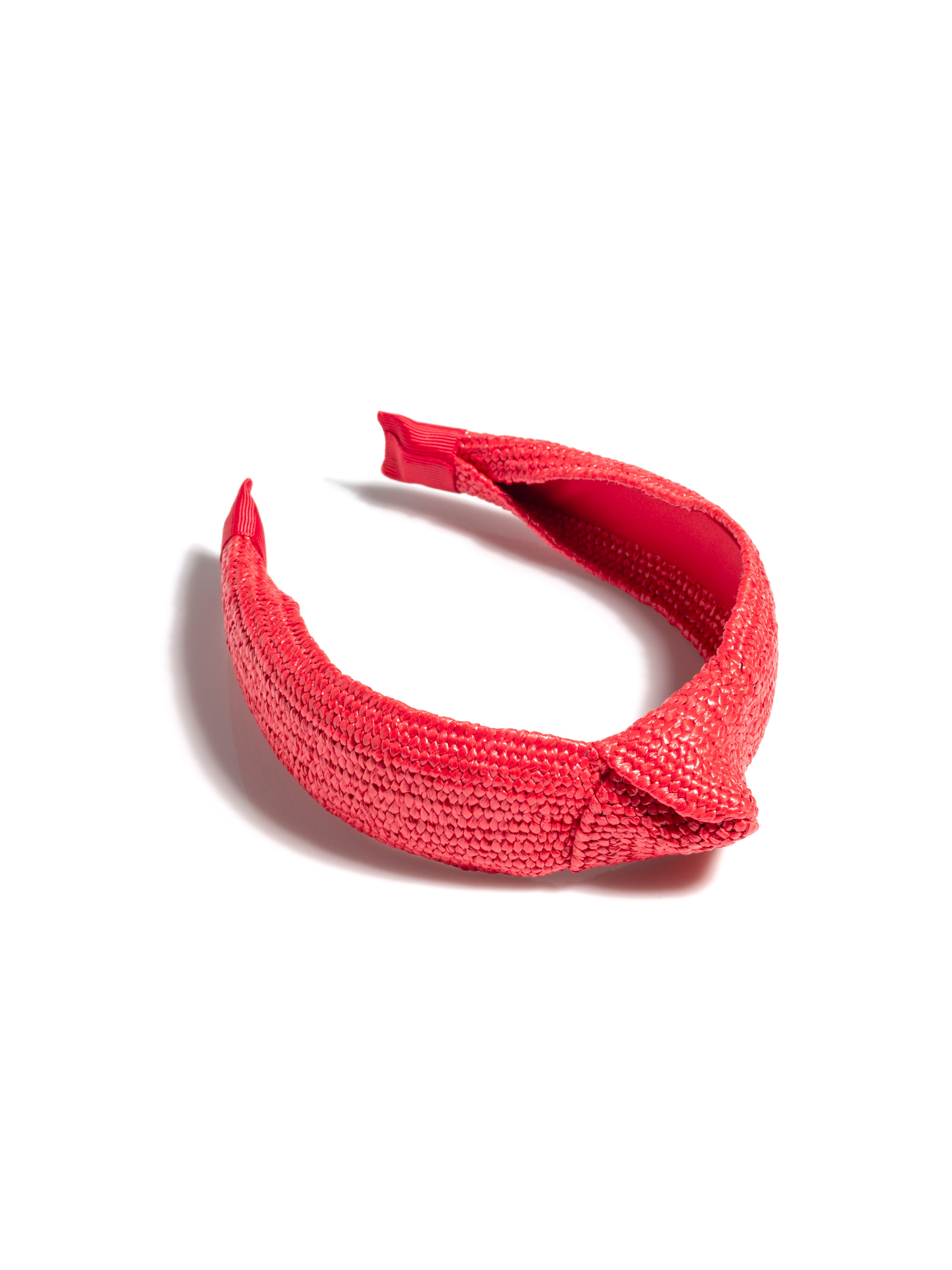 Shiraleah Knotted Woven Headband, Red