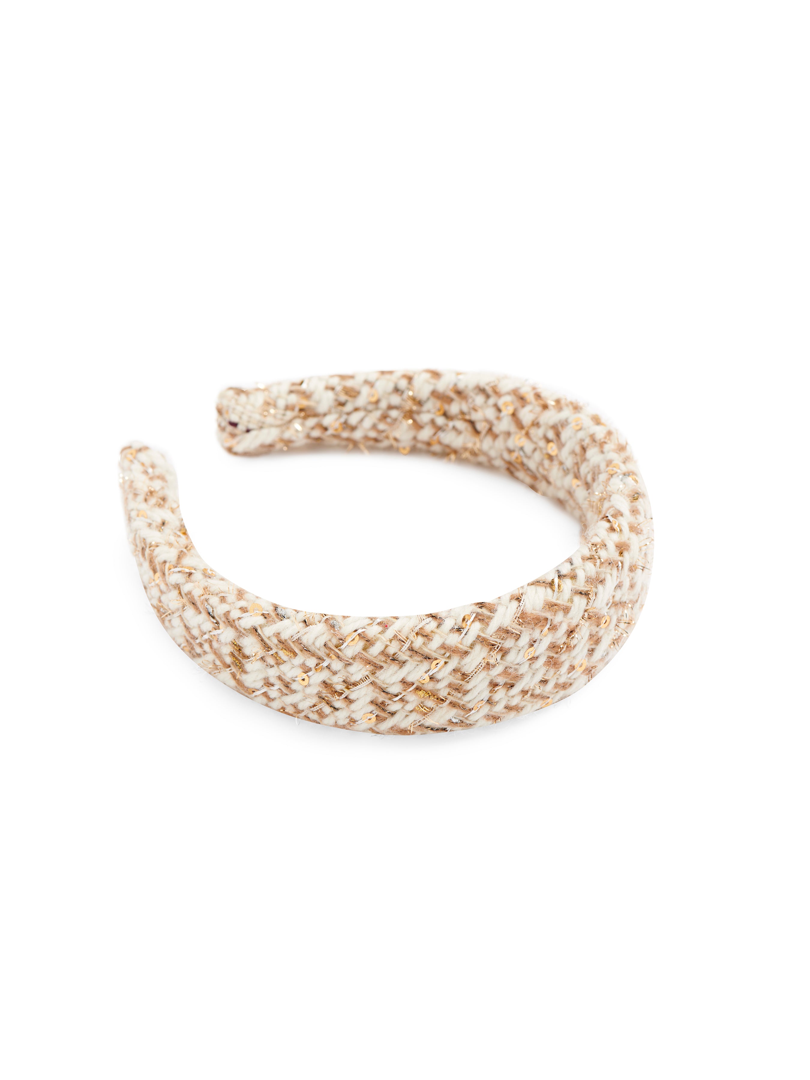 Shiraleah Textured Woven Headband GOLD