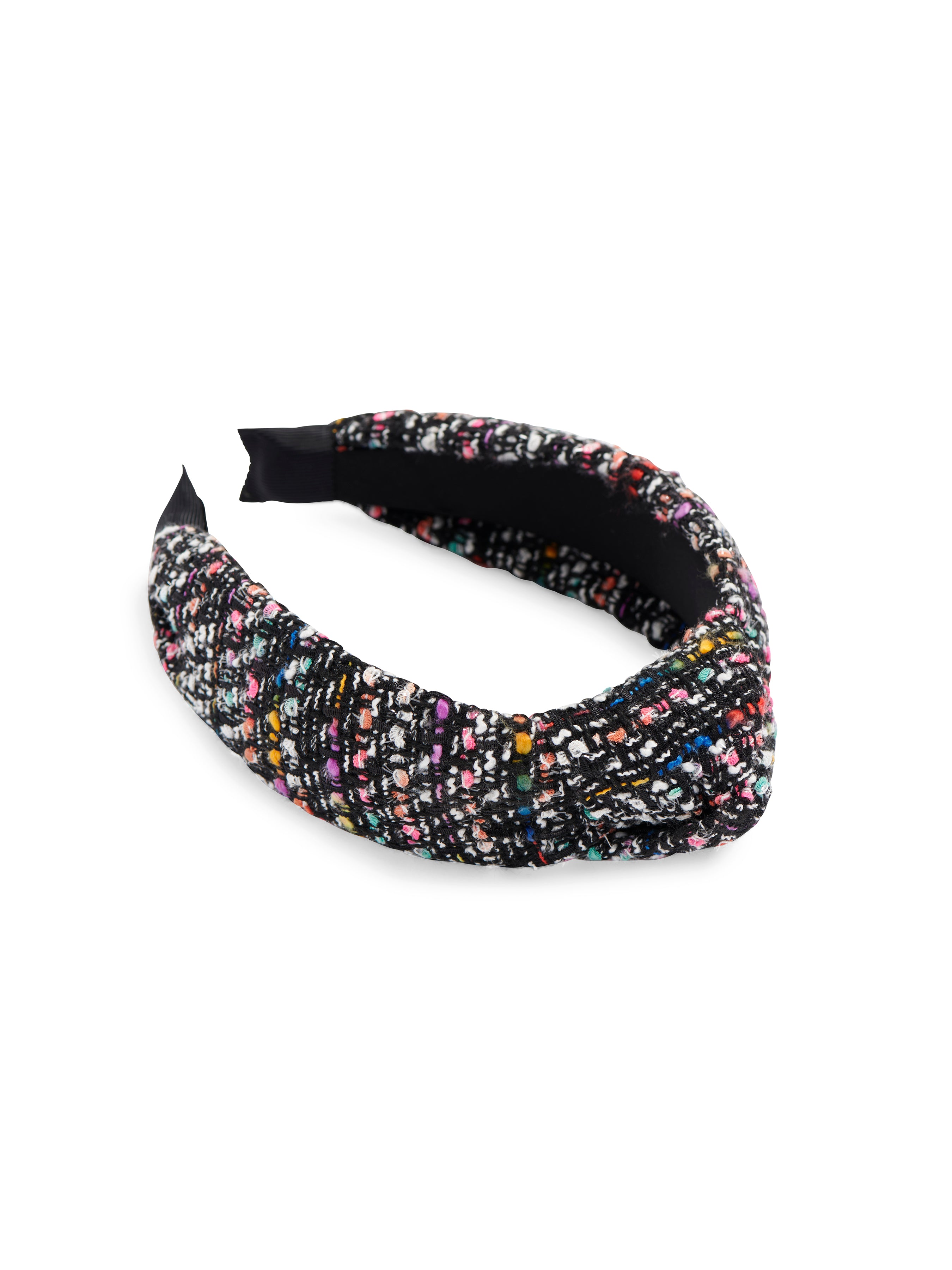 Shiraleah Confetti Knotted Headband BLACK