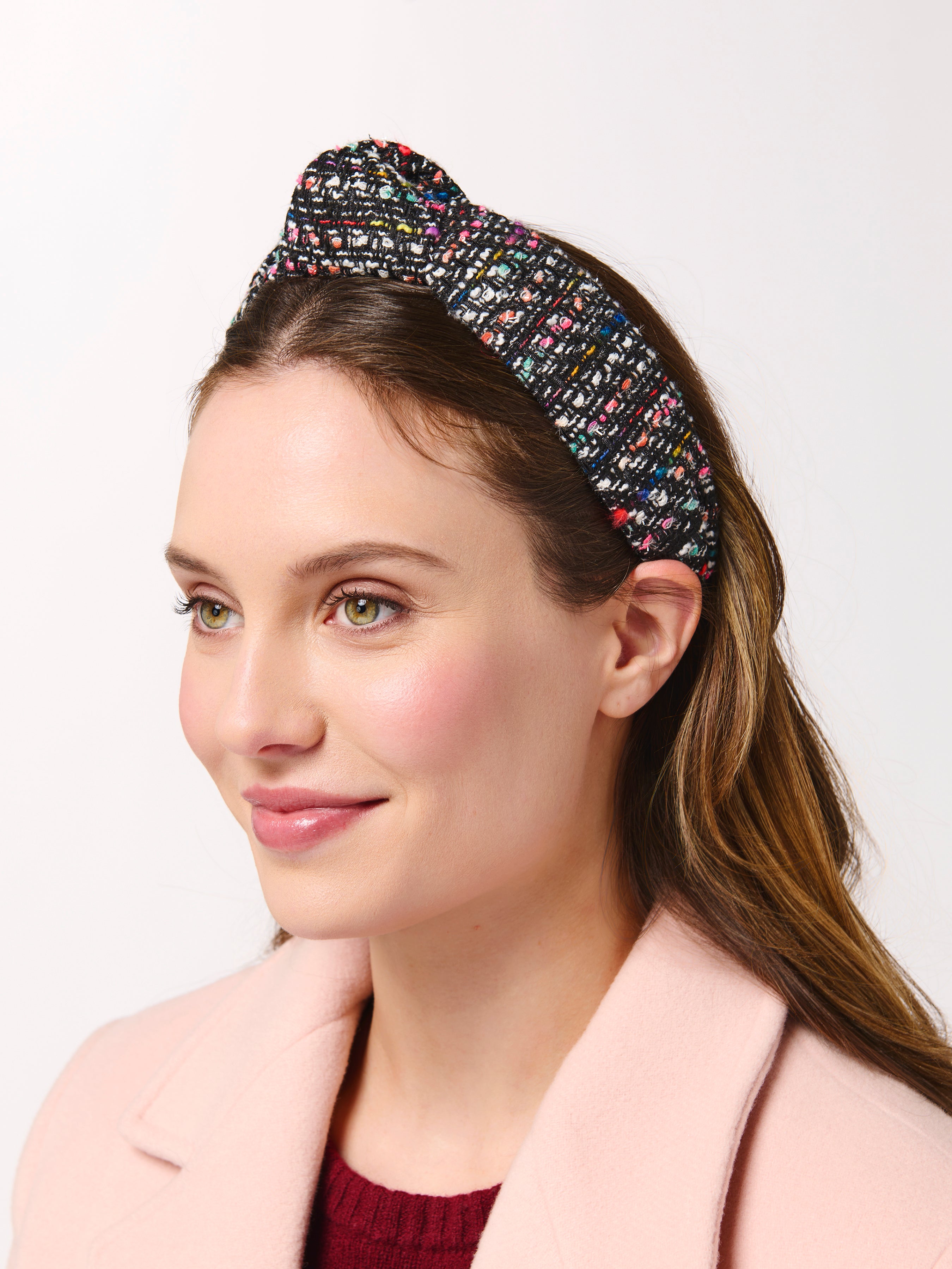 Shiraleah Confetti Knotted Headband BLACK