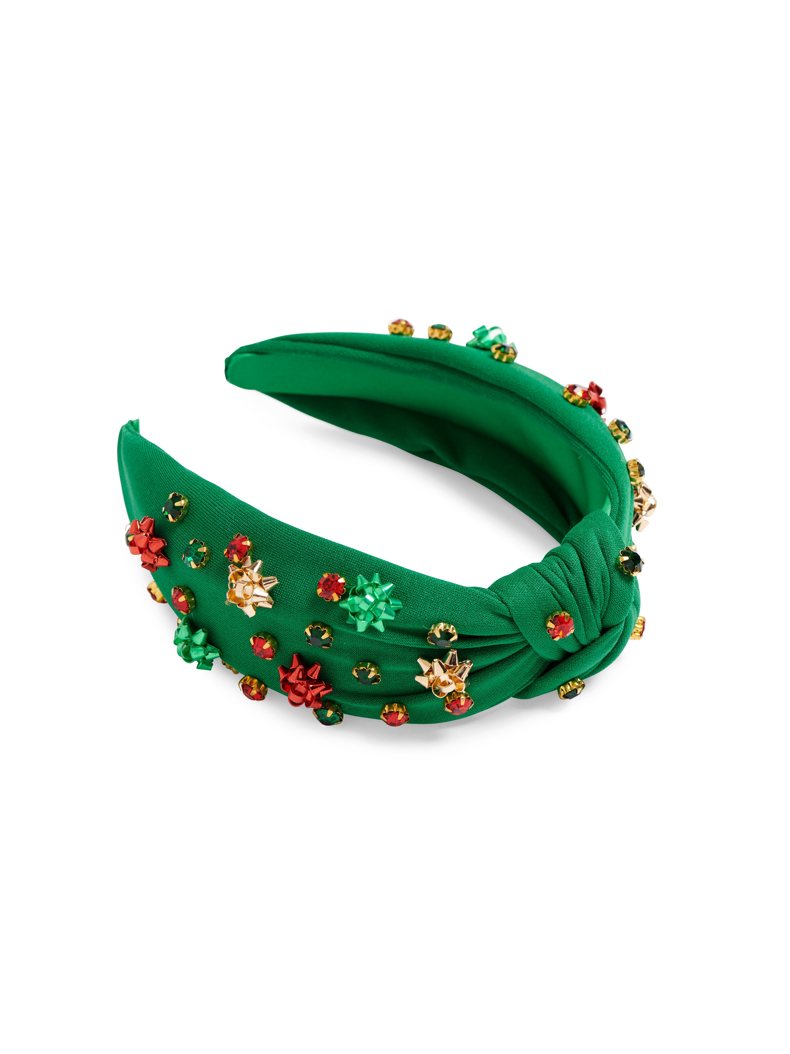 Shiraleah Gift Bow Knotted Headband, Green